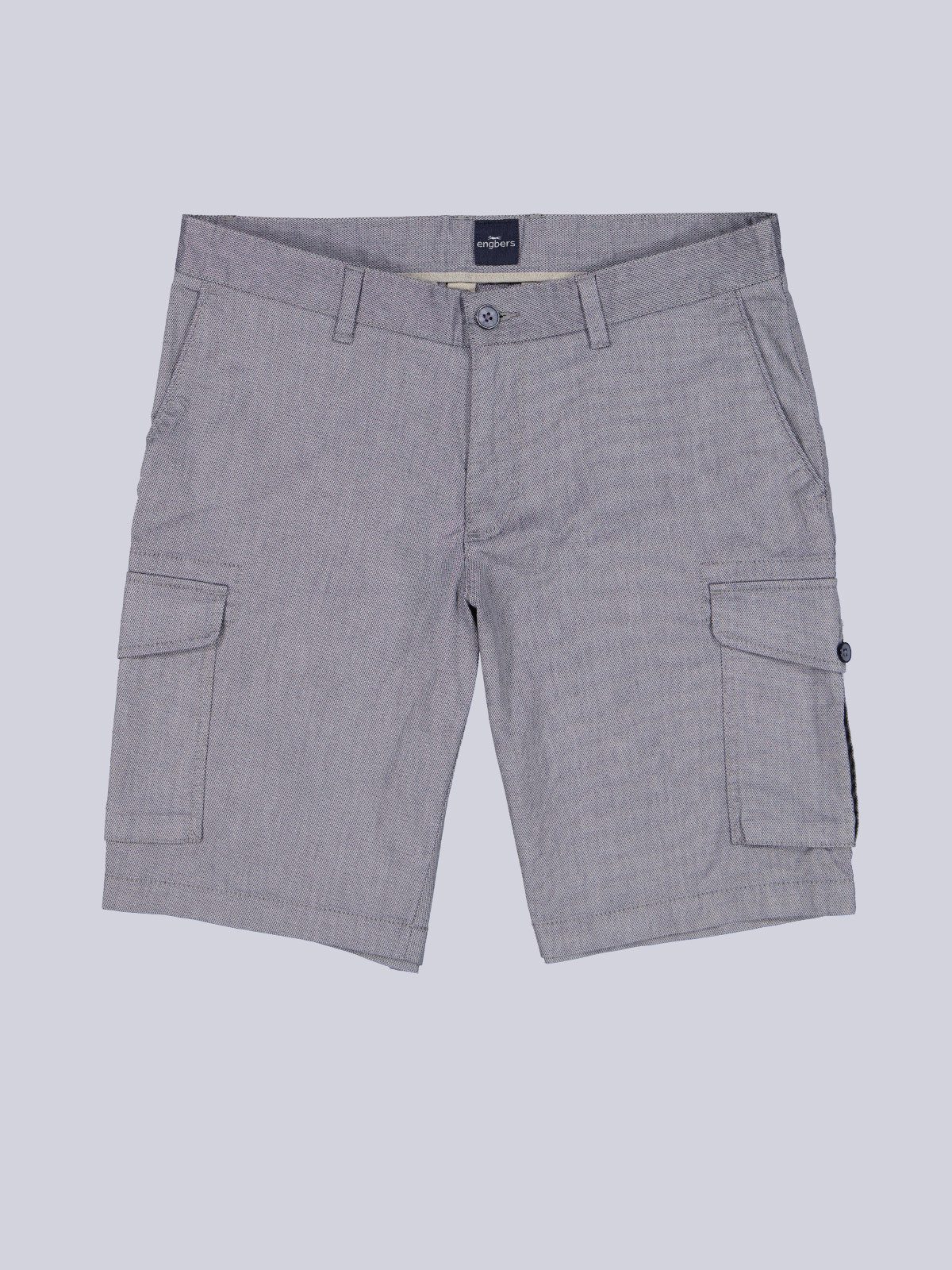 Engbers Cargobermudas Herren Cargo-Bermuda regular, Marineblau