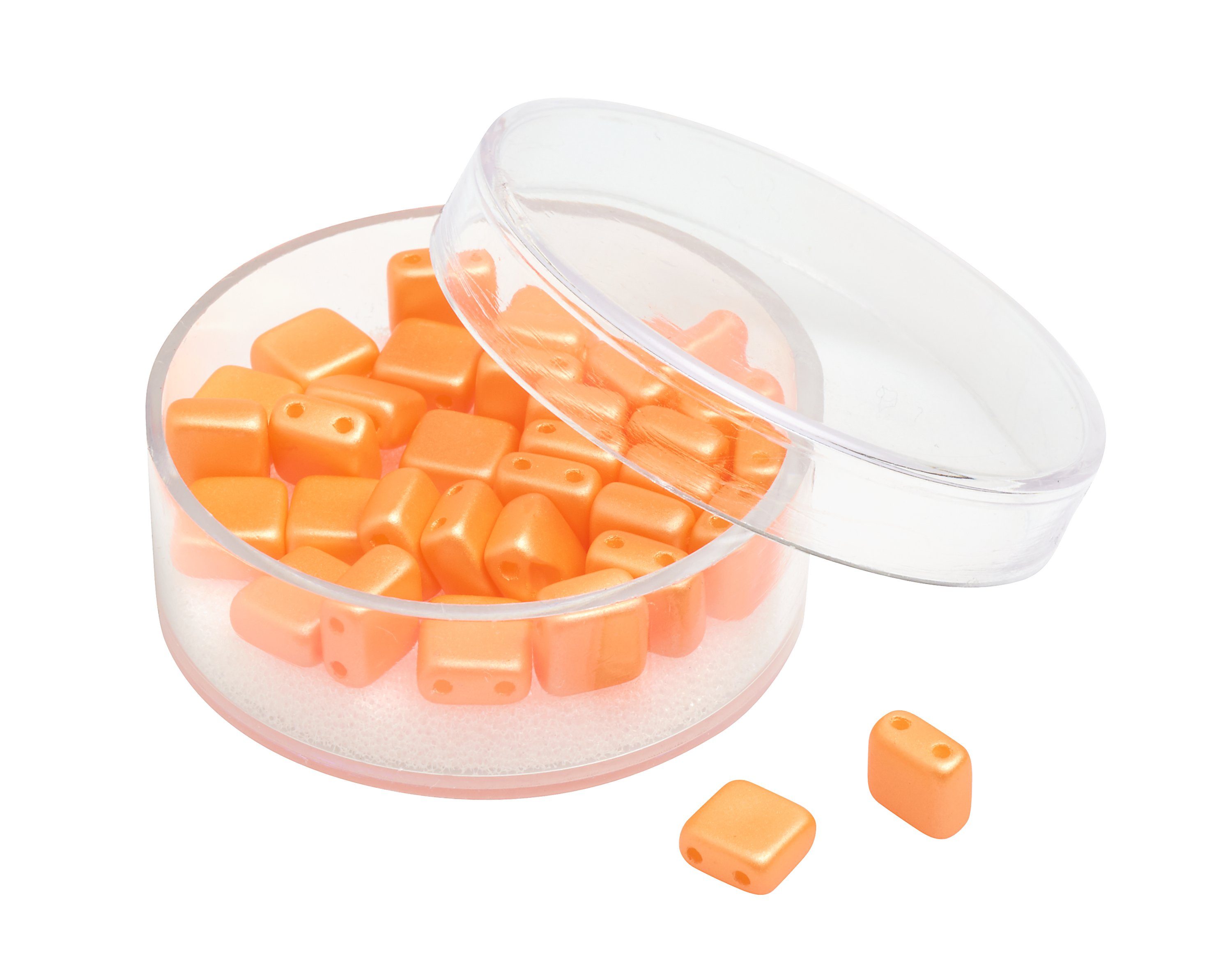 Pracht Bastelperlen Hole Square Deluxes, (35-tlg), 35 Stück