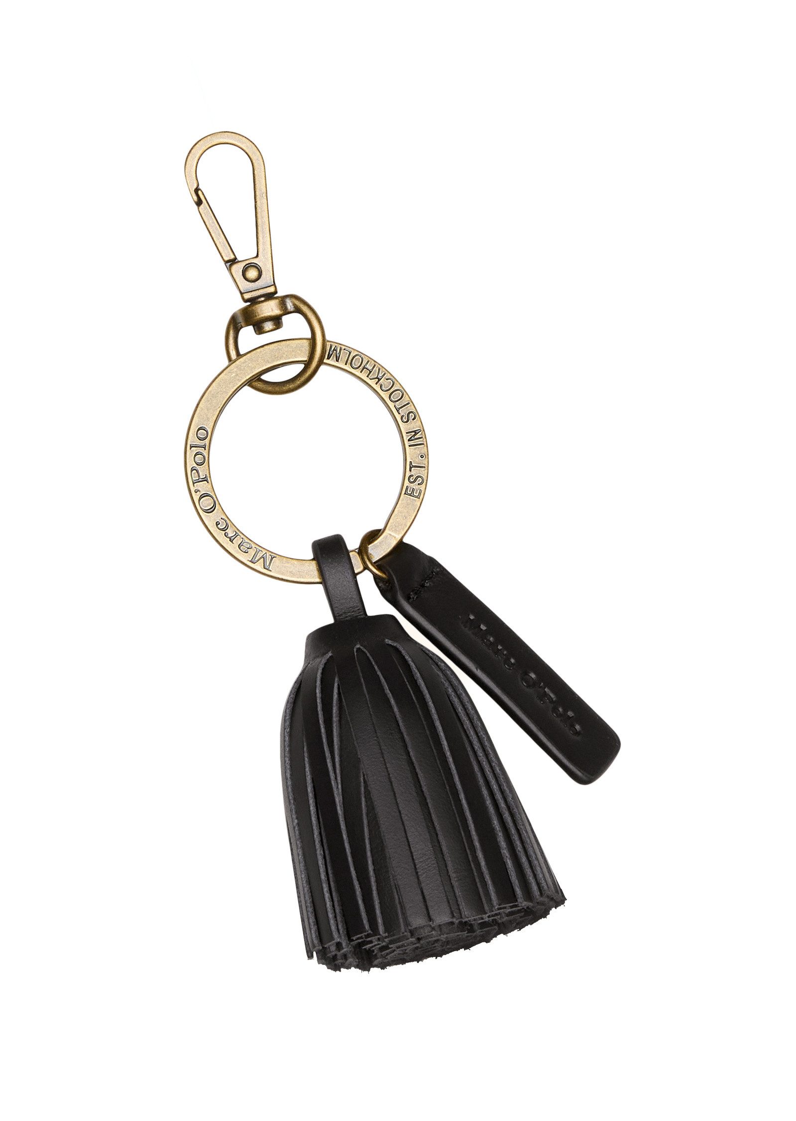 Marc O'Polo Schlüsselanhänger mit Leder-Quaste