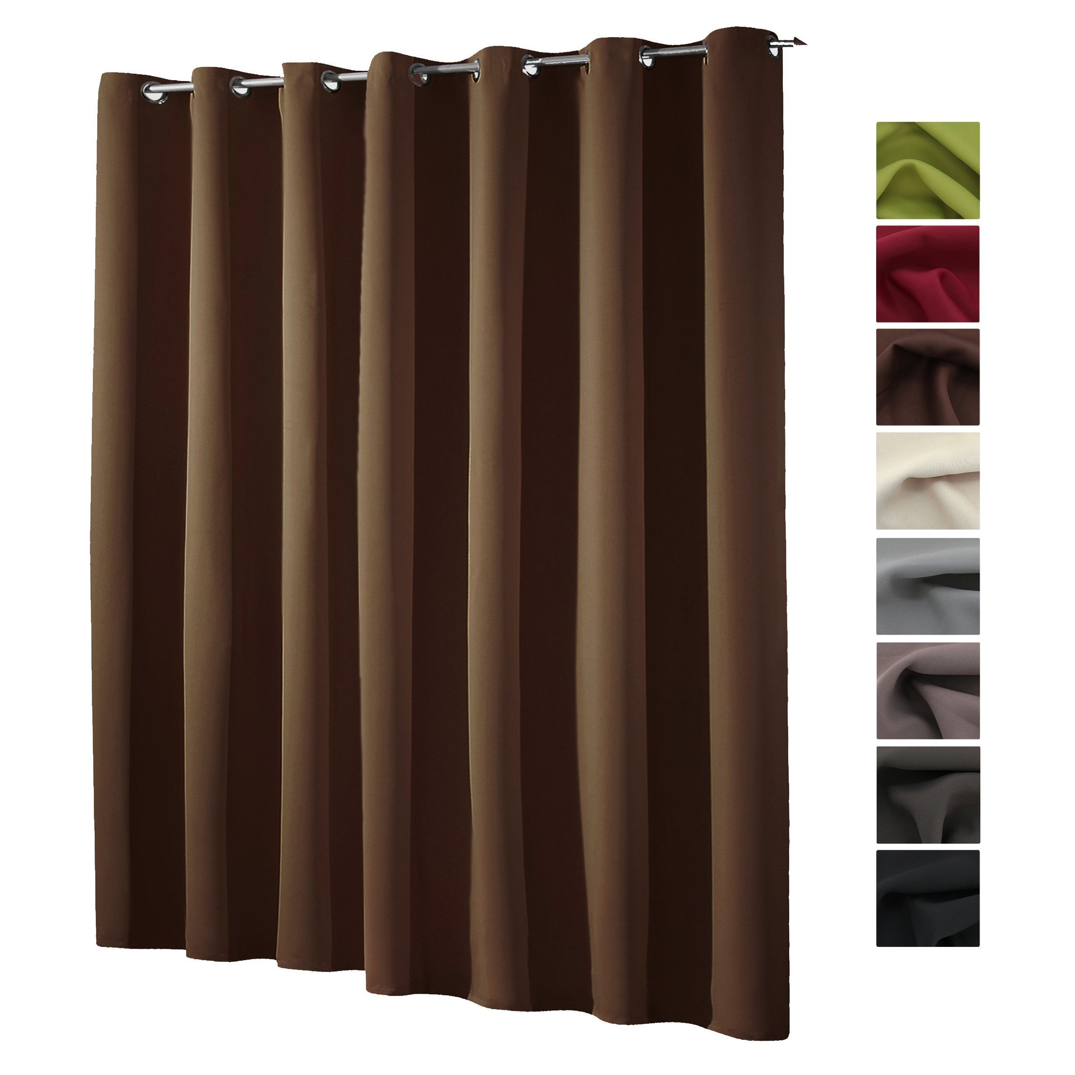 heimtexland Verdunkelungsvorhang XL Thermo Ösenschal Verdunklungsgardine Ra günstig online kaufen