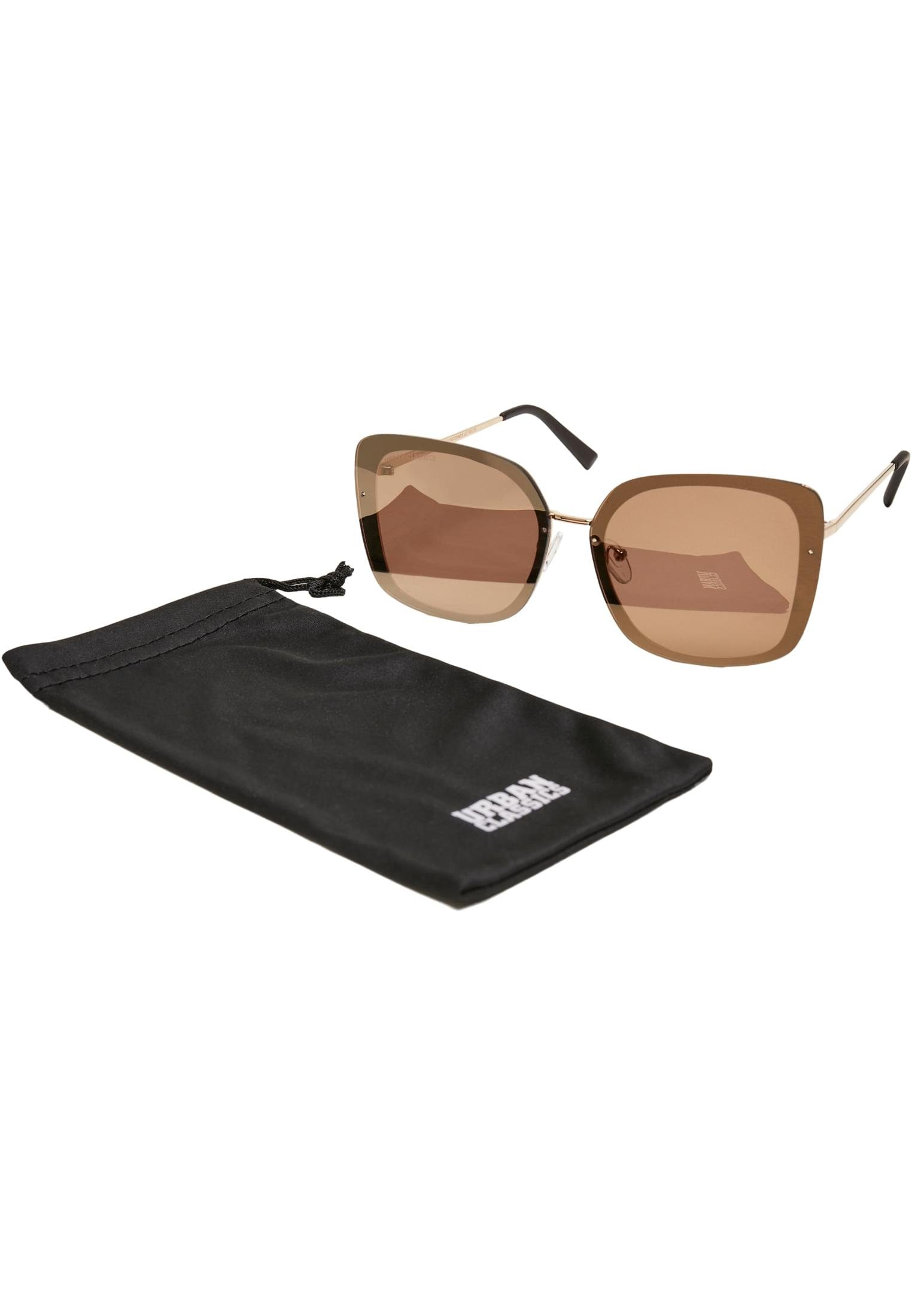 URBAN CLASSICS Sonnenbrille Accessoires Sunglasses December UC gold | Sonnenbrillen