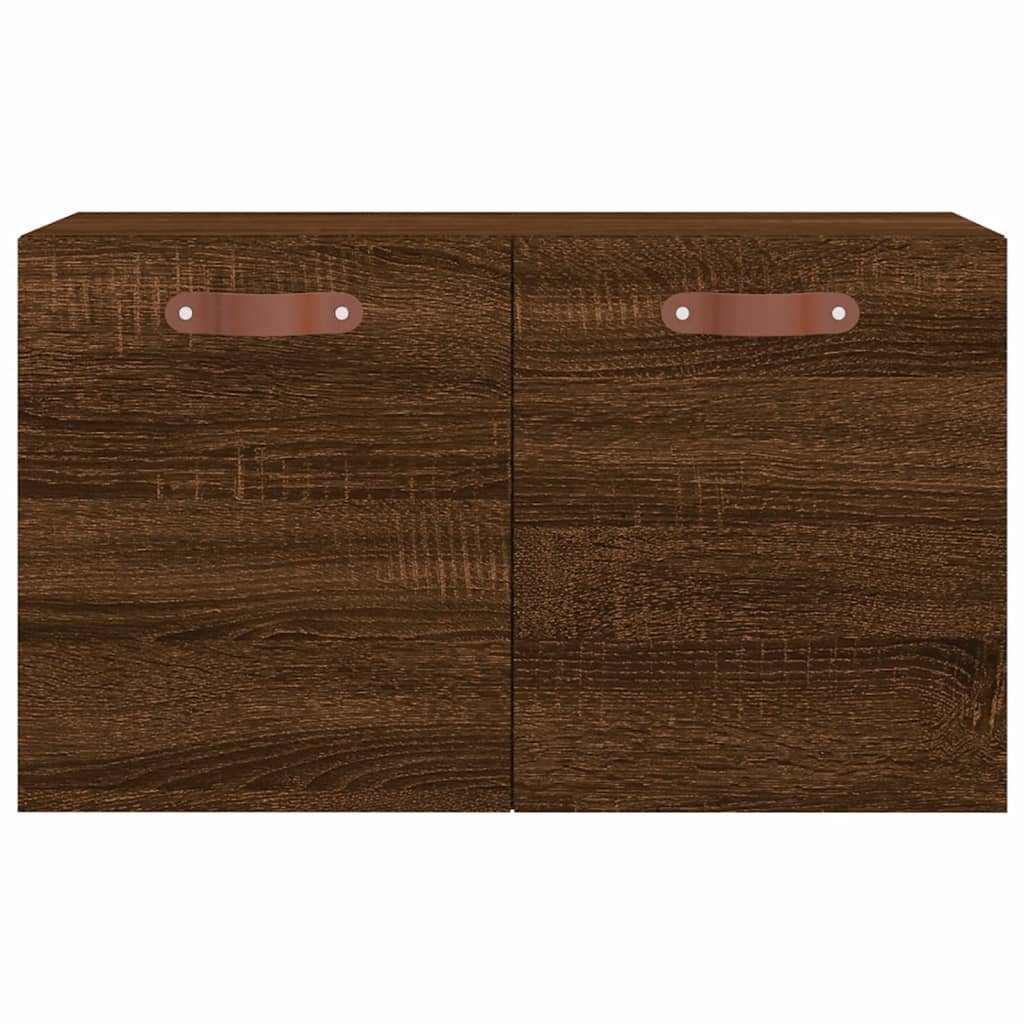 Eichen-Optik Braune 60x36,5x35cm vidaXL (1-St) Braun Holzwerkstoff Eiche Wandschrank Fächerschrank