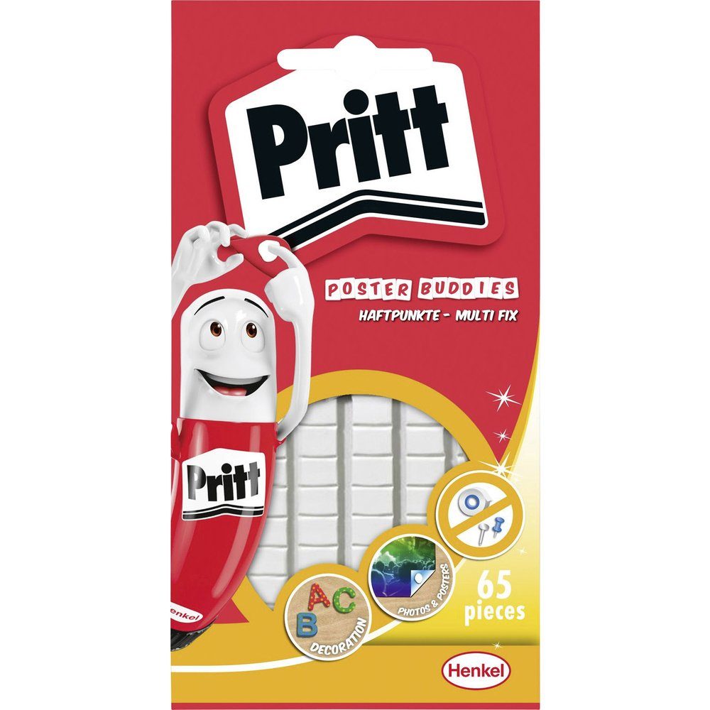 Klebeband Pritt ON + OFF MULTI-FIX PGP55 Klebepads PGP55 (L x B) 10 mm x 10 mm