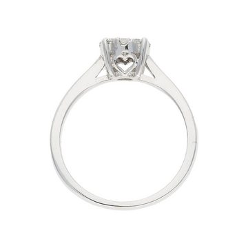 JuwelmaLux Verlobungsring JuwelmaLux Ring 585/000 (14 Karat) Weißgold mit Brillant JL10-07-0522 (kein Set, 1-tlg)