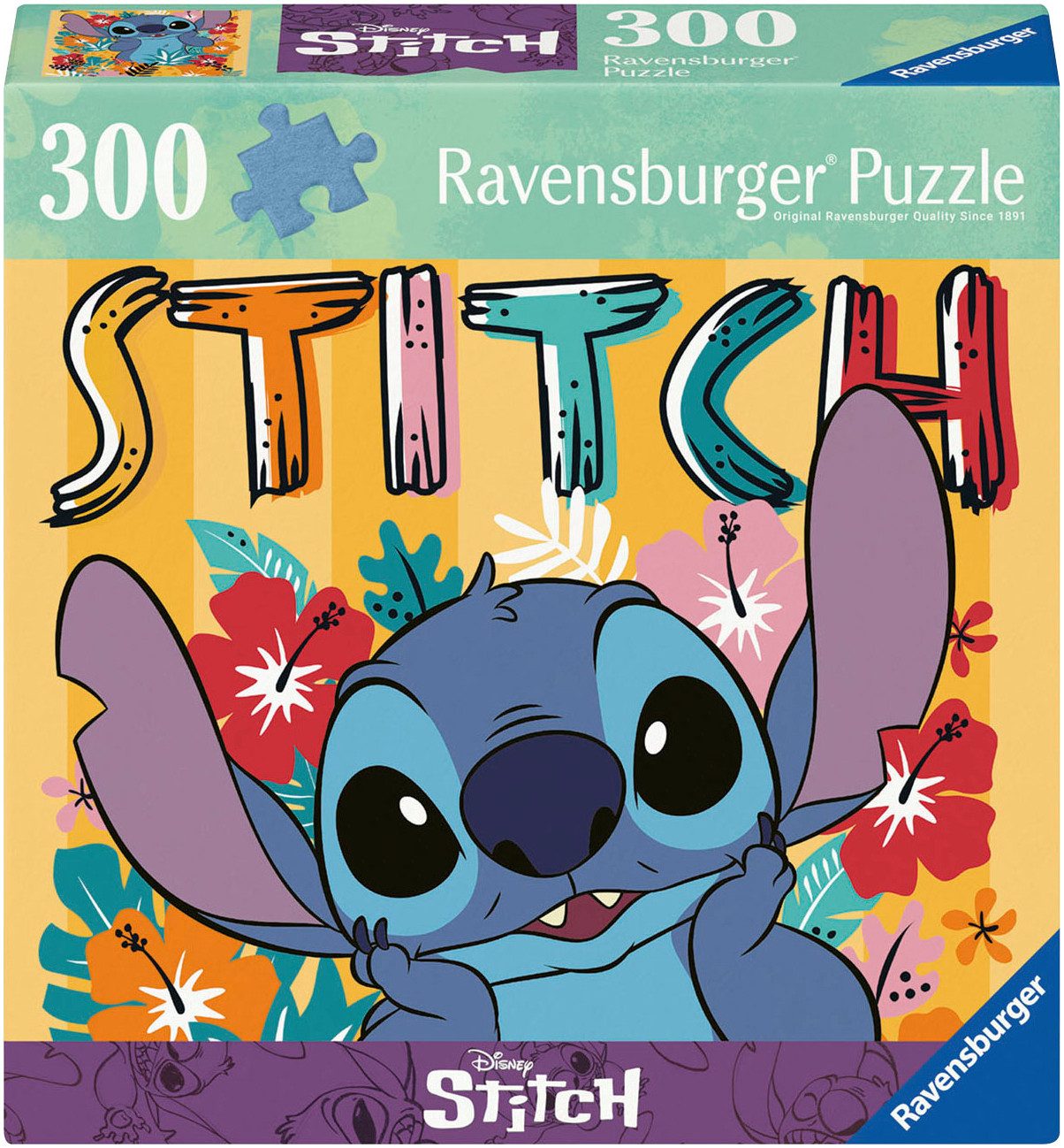 Ravensburger Puzzle Stitch, 300 Puzzleteile, Made in Germany; FSC® - schützt Wald - weltweit