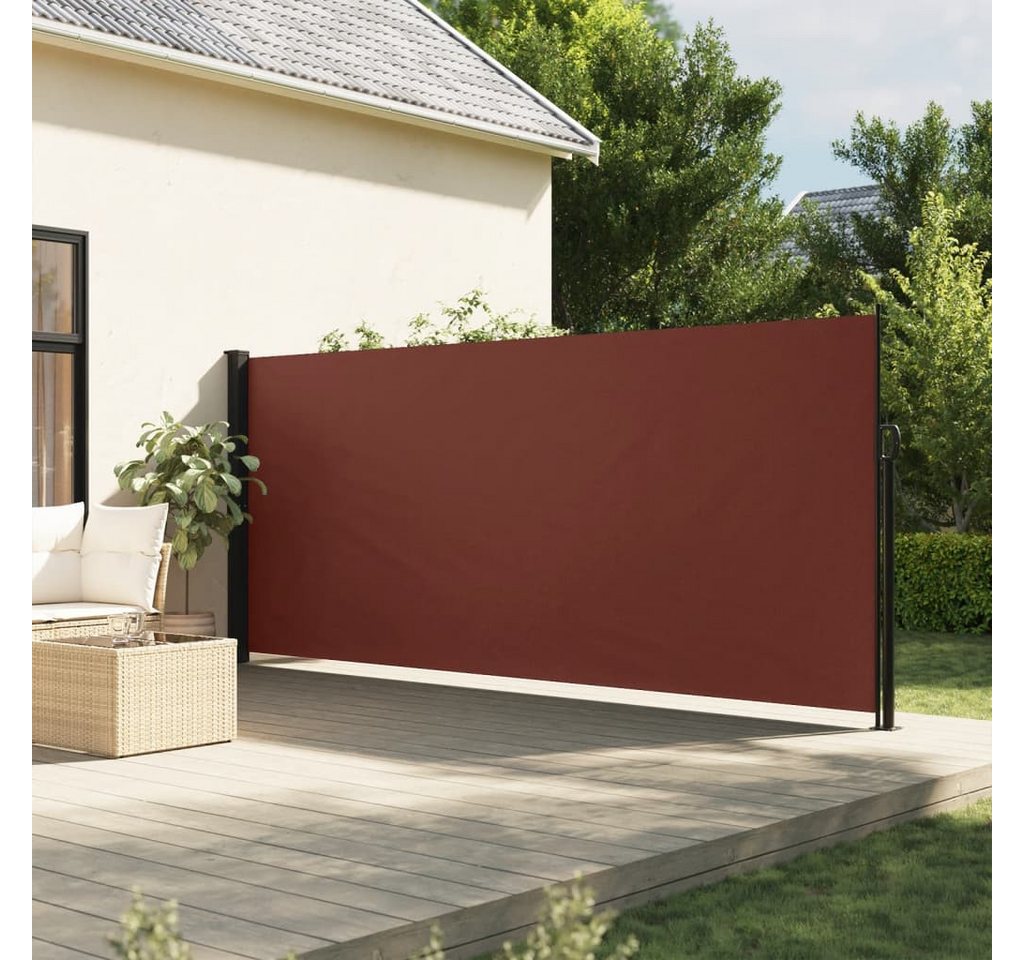 Thumbnail - furnicato Markise Seitenmarkise Ausziehbar Braun 180x500 cm (1-St)
