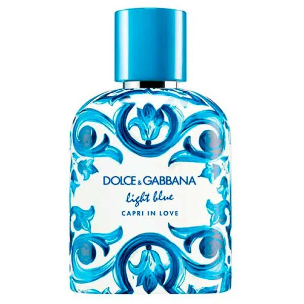 DOLCE & GABBANA Eau de Parfum Dolce & Gabbana Capri In Love Eau de Parfum für Herren, hellblau