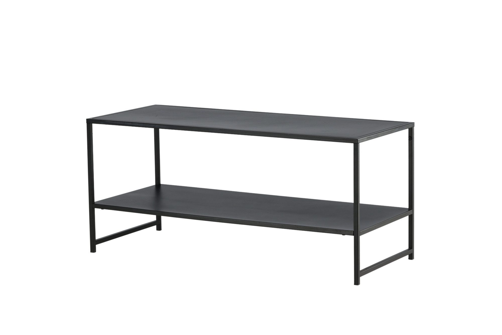 Venture Home Couchtisch Staal, schmaler Industrial-Couchtisch, 102 × 45 cm, Sofatisch, Stahl pulverbeschichtet, schlank, modern, urban
