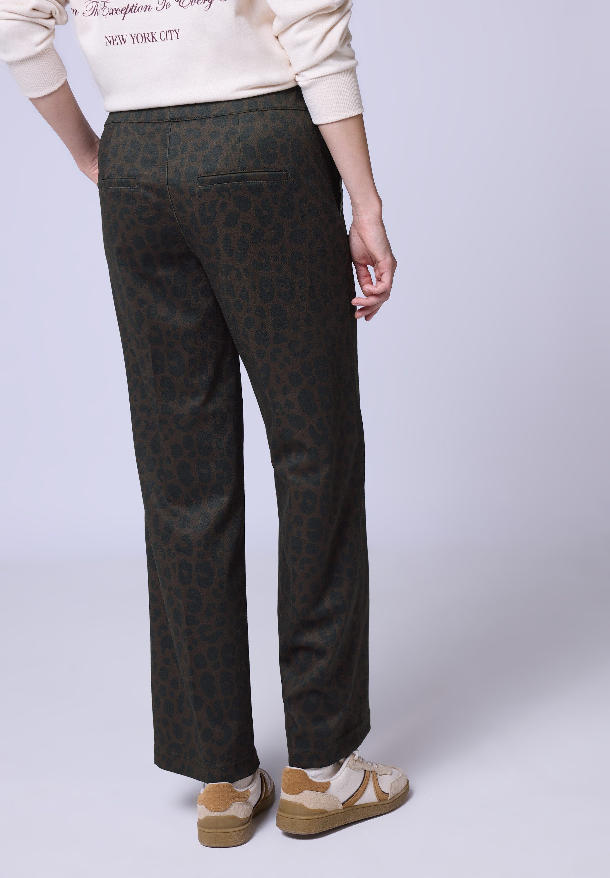 STREET ONE STUDIO Stoffhose Middle Waist