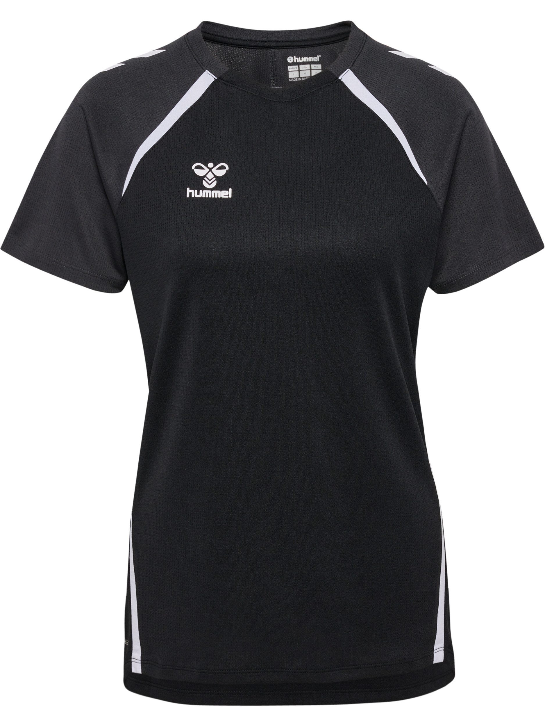 hummel Trainingsshirt HMLLEAD 2.0 JERSEY S/S WOMAN sportliche Passform, kurze Ärmel, atmungsaktives Material