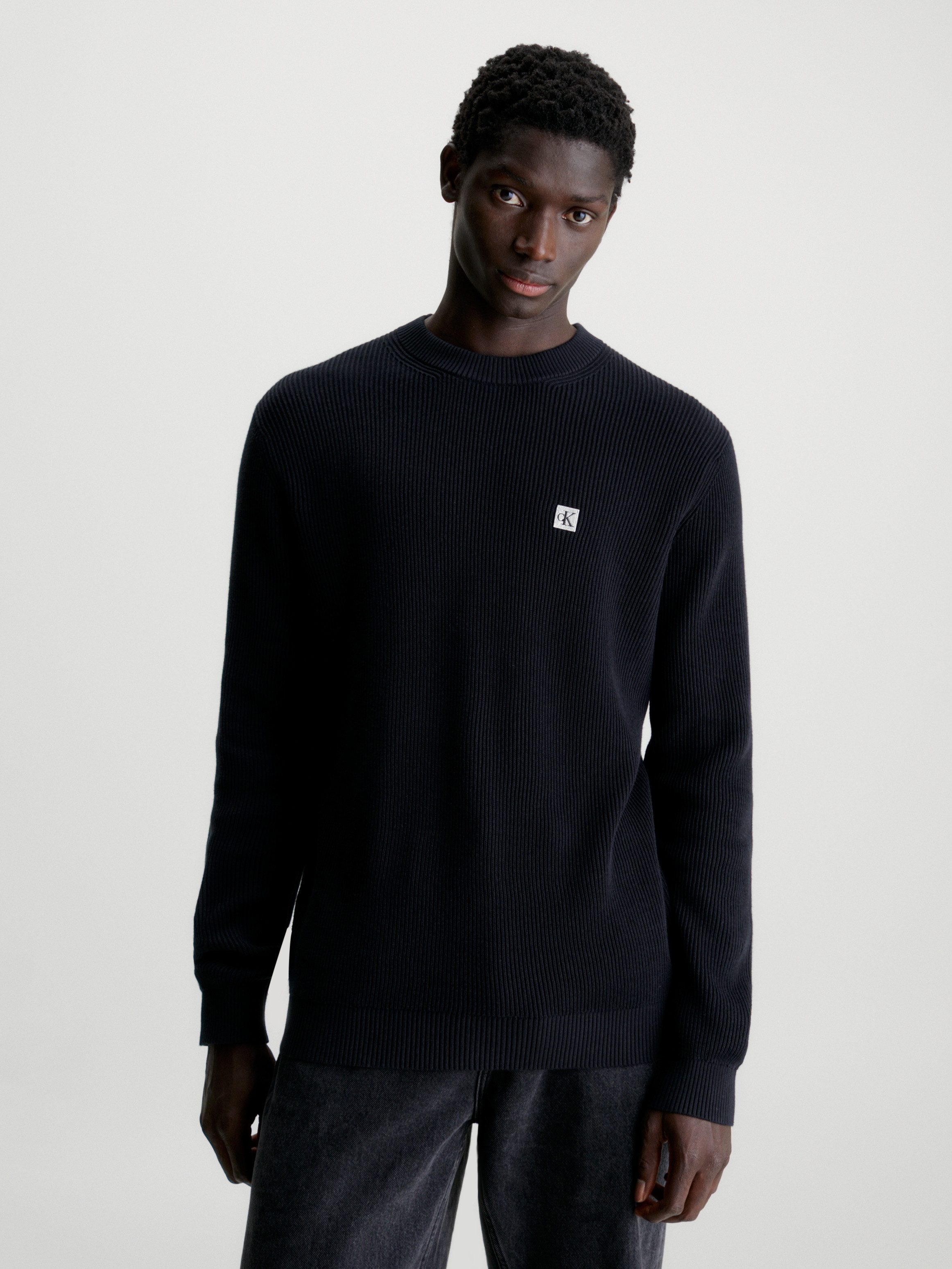Calvin Klein Jeans Rundhalspullover CK EMBRO günstig online kaufen
