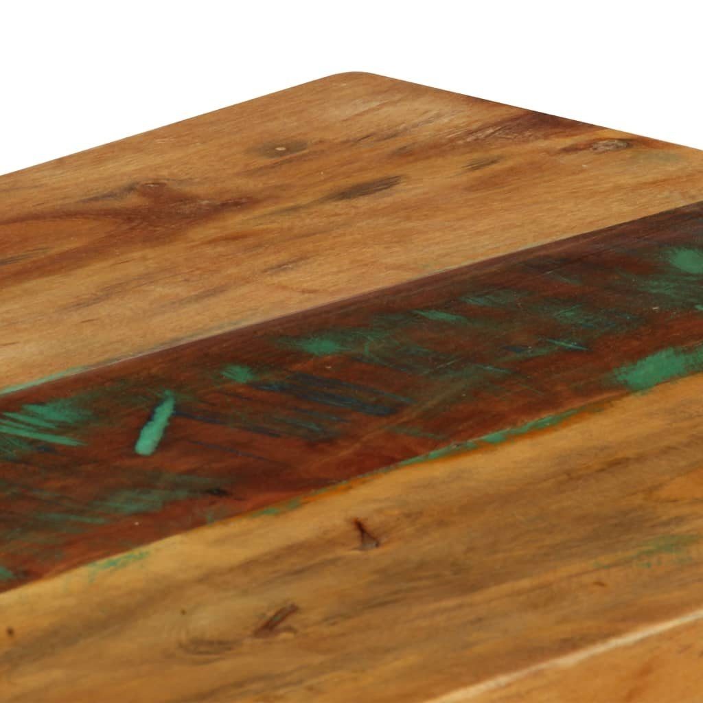 möbelando Konsolentisch 298463 (LxBxH: cm), und Holz Recyceltes pulverbeschichteter Stahlrahmen in aus 120x35x76 mehrfarbig