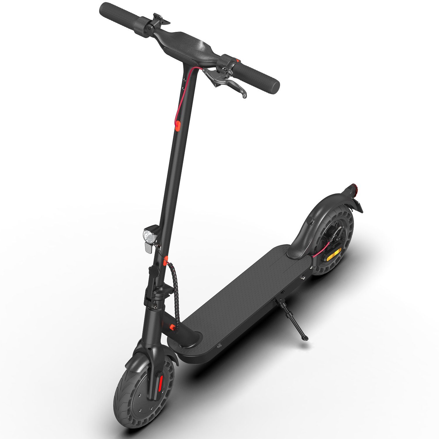 LETGOSPT E-Scooter E9TMAX duales E-roller mit ABE 10 Motor, mit Zoll E-Scooter Bremssystem Zulassung 2 km/h, 500W Straßenzulassung, Elektroroller Max. 20,00 40km, Stück