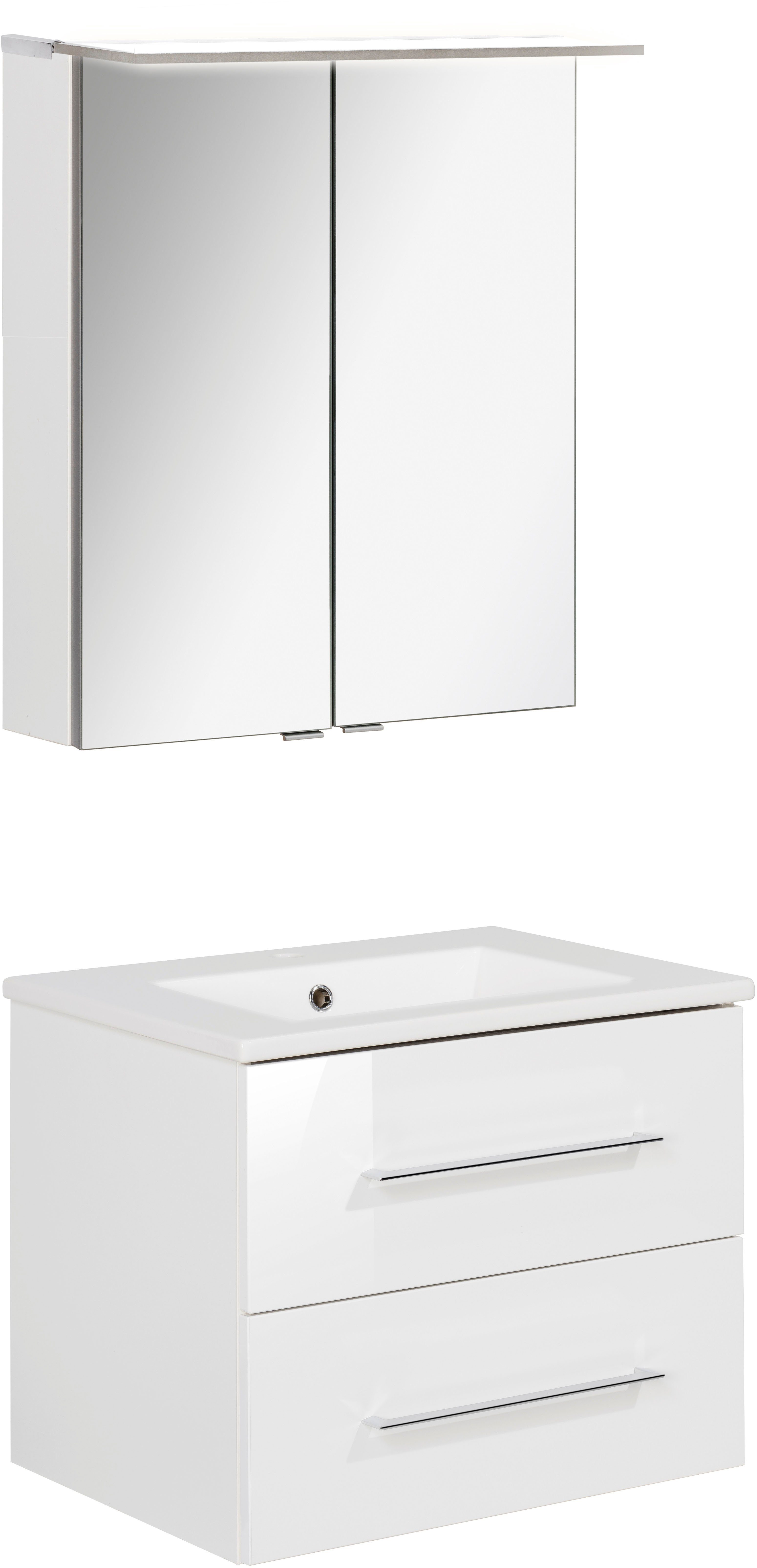 FACKELMANN Waschtisch Waschplatz-Set B.Perfekt, 3-teilig