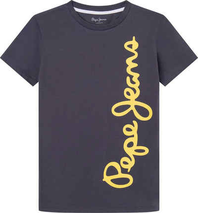 Pepe Jeans T-Shirt WALDO mit großem Markenprint, for BOYS