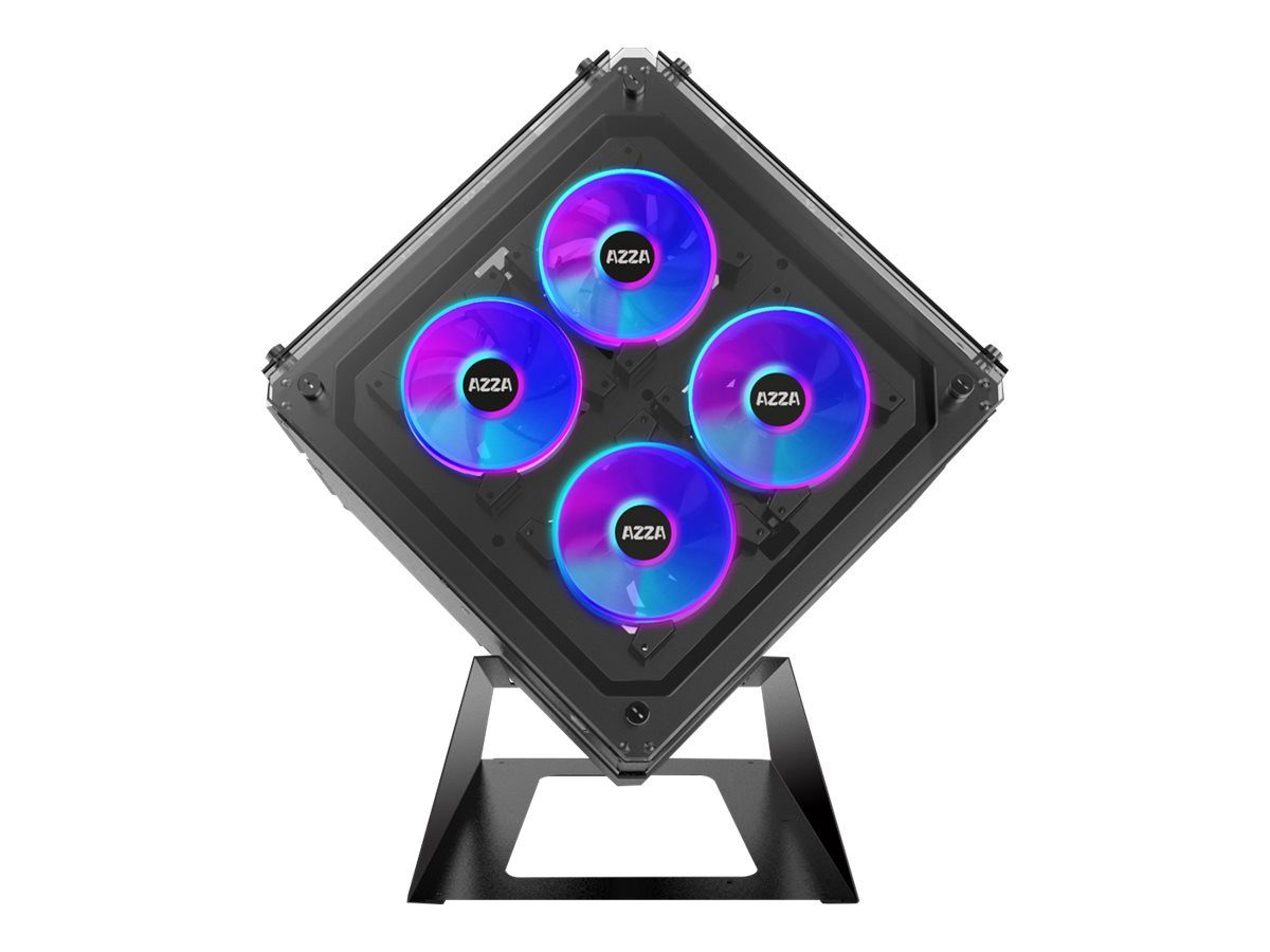 AZZA Корпуса ПК AZZA Cube 802F bk ATX (CSAZ-802F)
