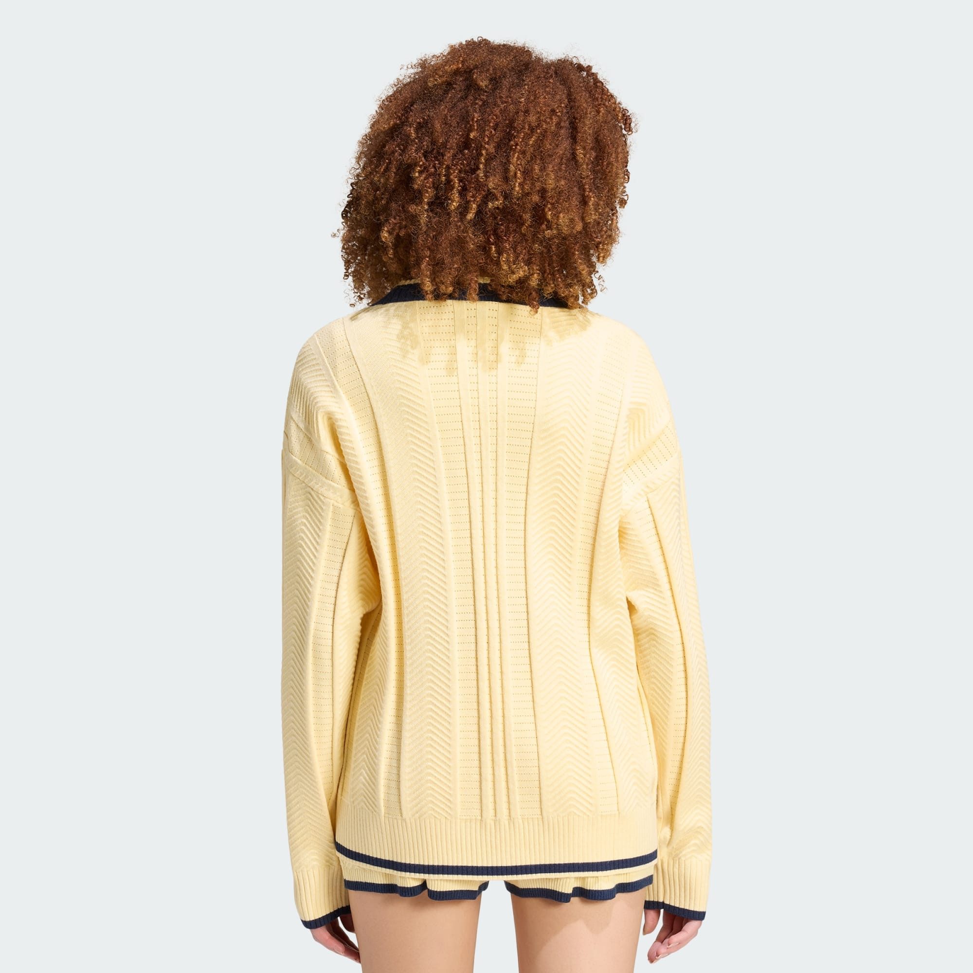adidas Originals Cardigan ZOPFMUSTER-STRICKJACKE (1-tlg)