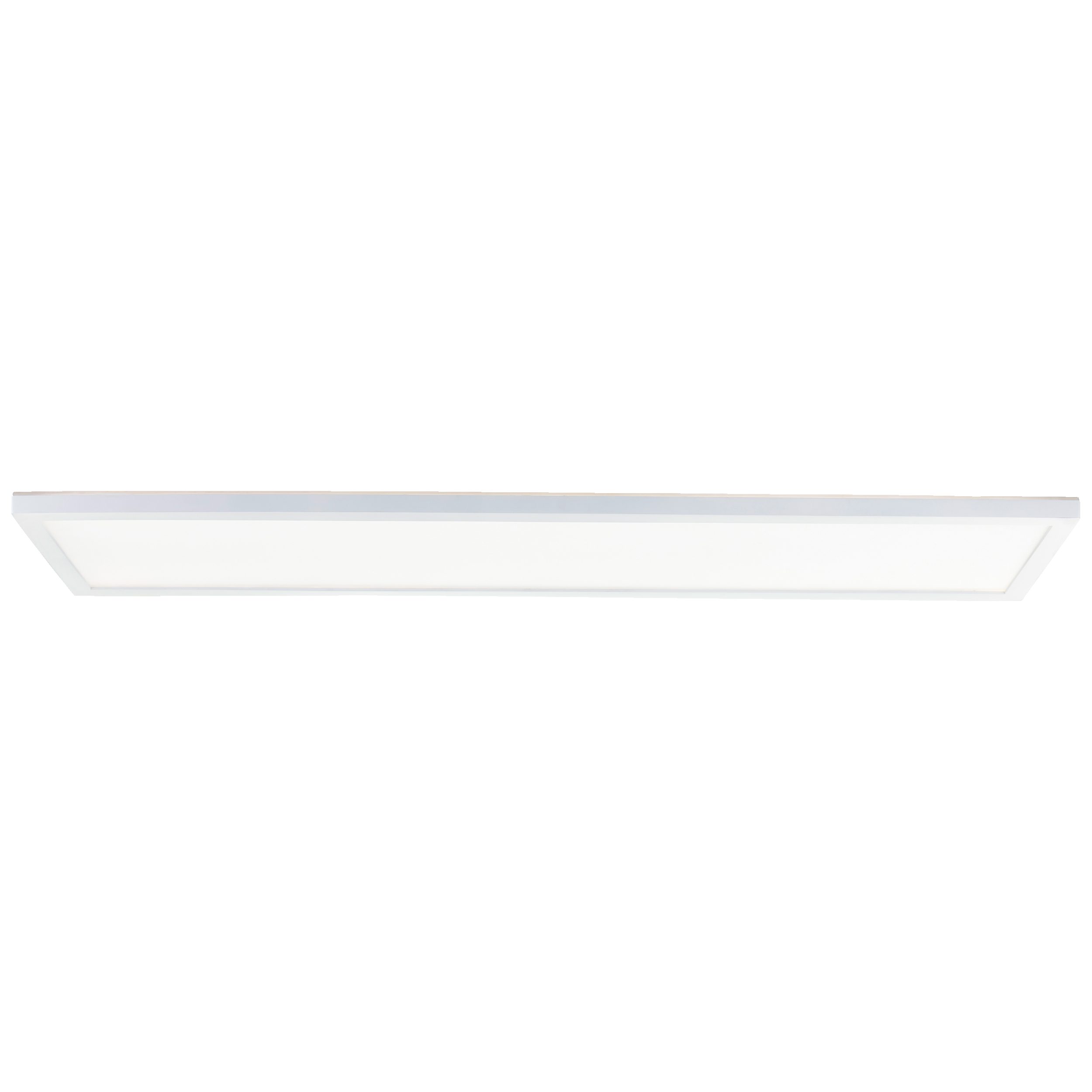 Lightbox LED Panel, CCT - über Fernbedienung, LED fest integriert, warmweiß - kaltweiß, LED Aufbaupaneel, 25 x 96cm, 3000 lm, dimmbar, Fernbedienung, CCT,weiß