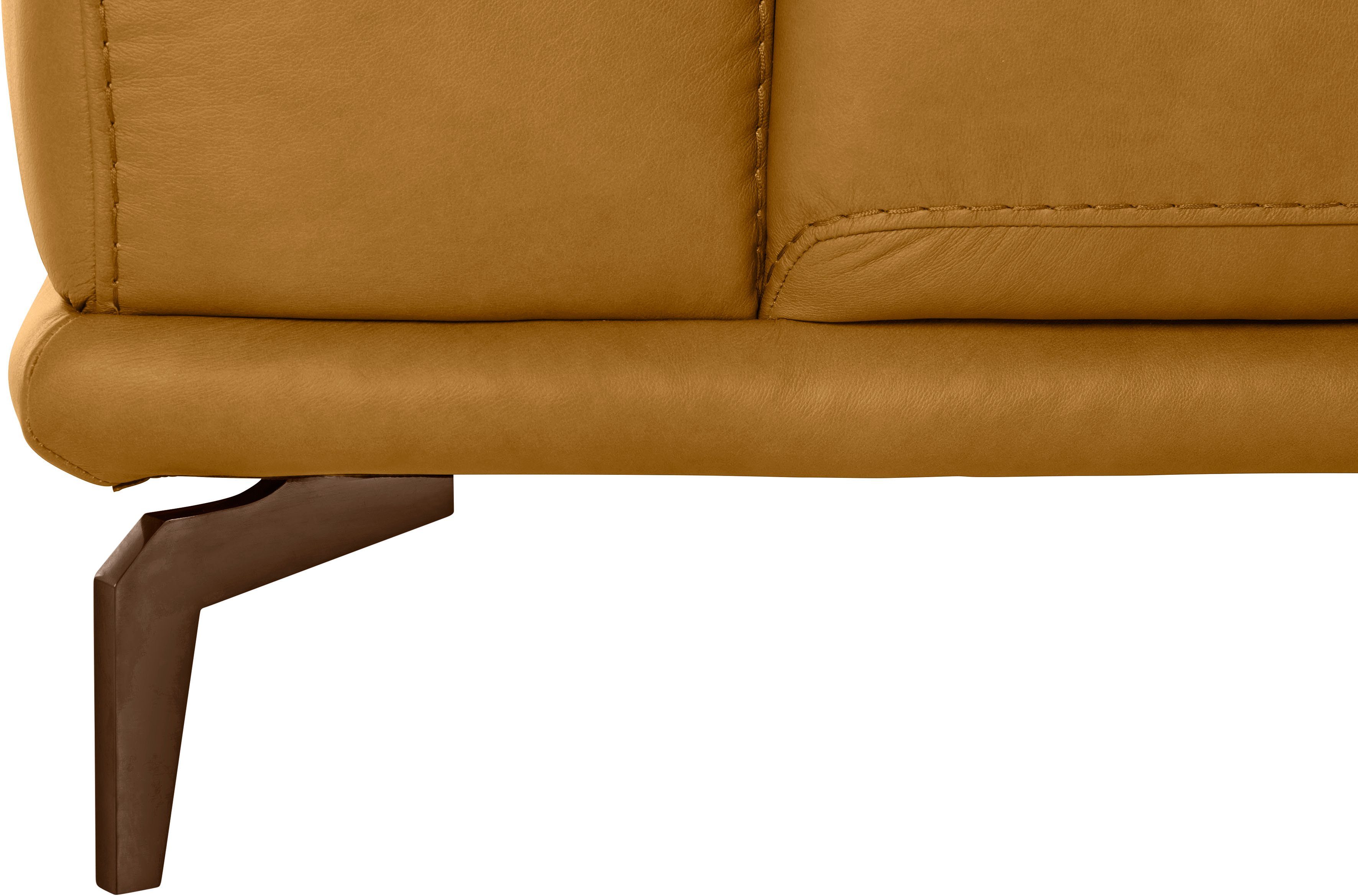 cm 2,5-Sitzer mit in Metallfüßen W.SCHILLIG Bronze 232 montanaa, Breite pulverbeschichtet,