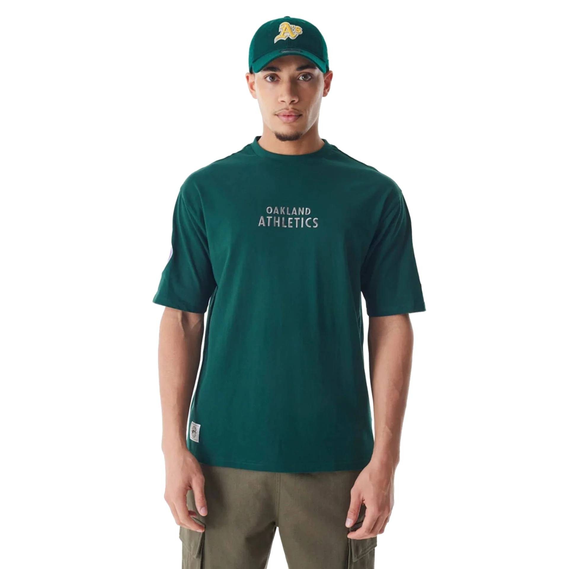 T-Shirt T-Shirt New Era MLB Tartan Oakland Athletics