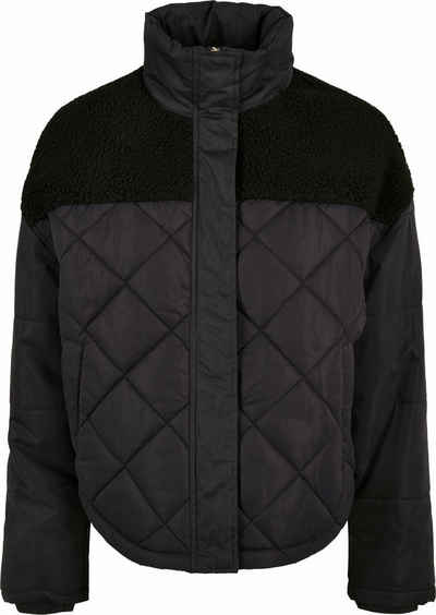 URBAN CLASSICS Winterjacke Damen Ladies Oversized Diamond Quilt Puffer Jacket (1-St)