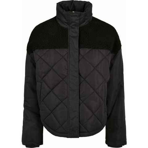 URBAN CLASSICS Winterjacke Damen Ladies Oversized Diamond Quilt Puffer Jacket (1-St)