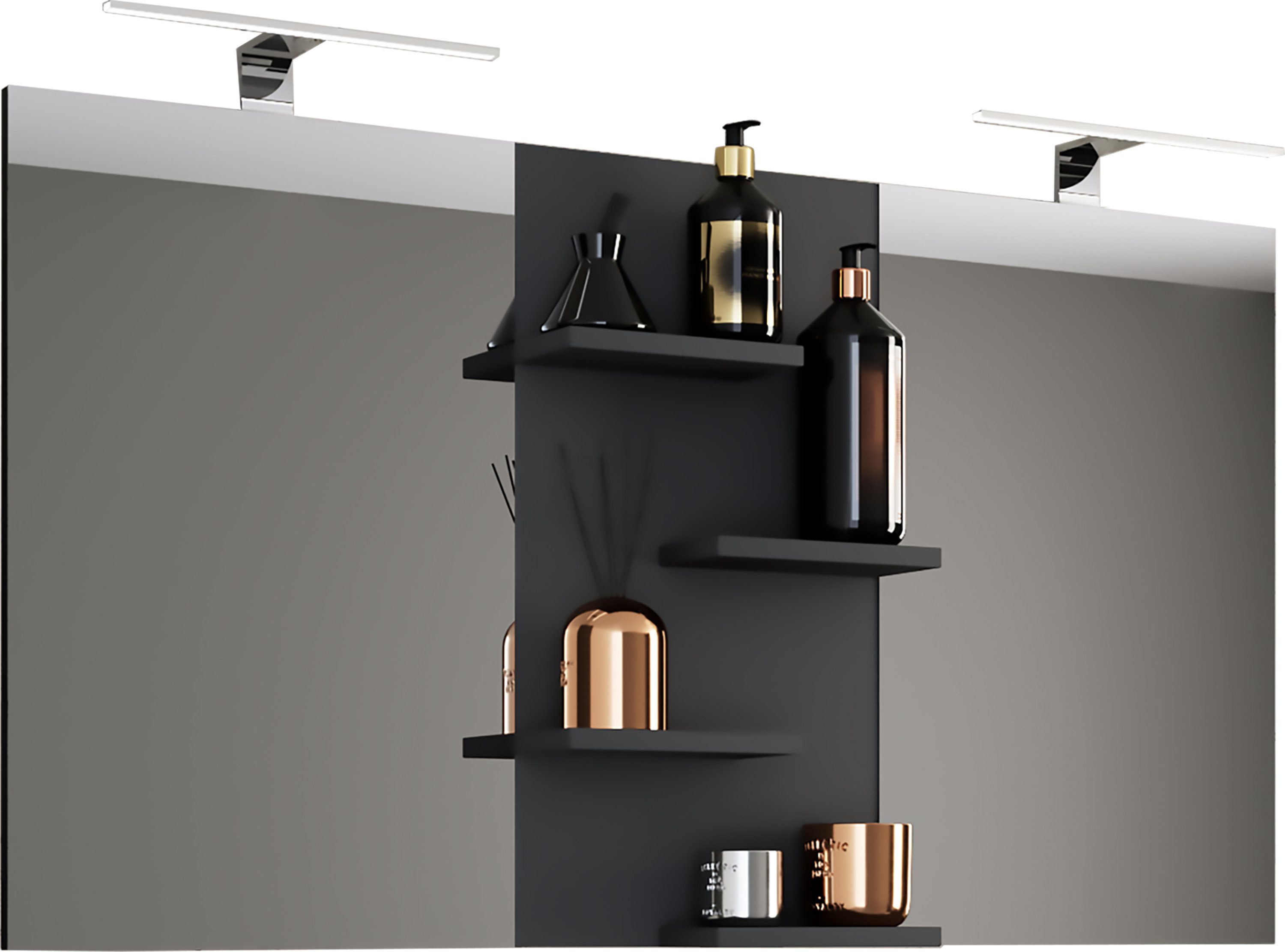 VCM Spiegel Breiter Badspiegel Spiegel Budasi mit Ablage