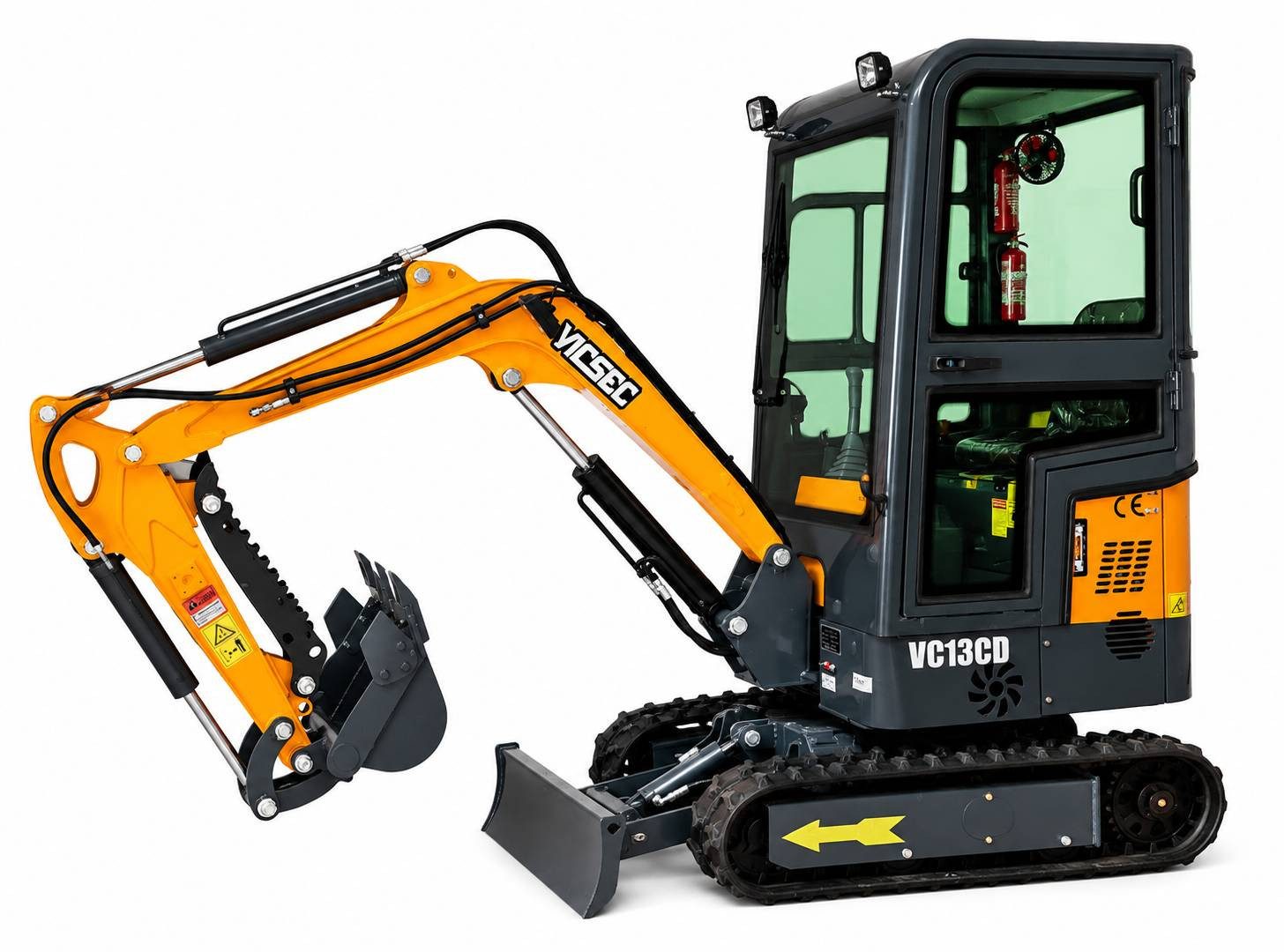 Teico Minibagger VC13CD Minibagger – Neu & unbenutzt – 7 kW Diesel - Sofort verfügbar