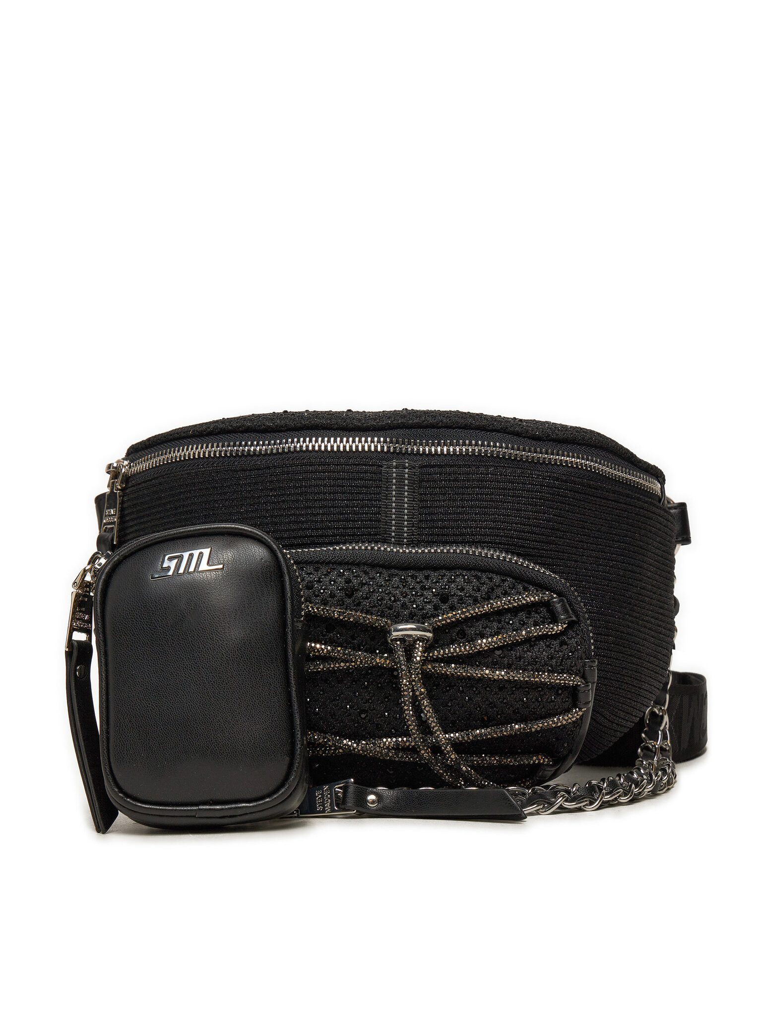 Handtasche Steve Madden Handtasche Brapid SM13001541 Schwarz