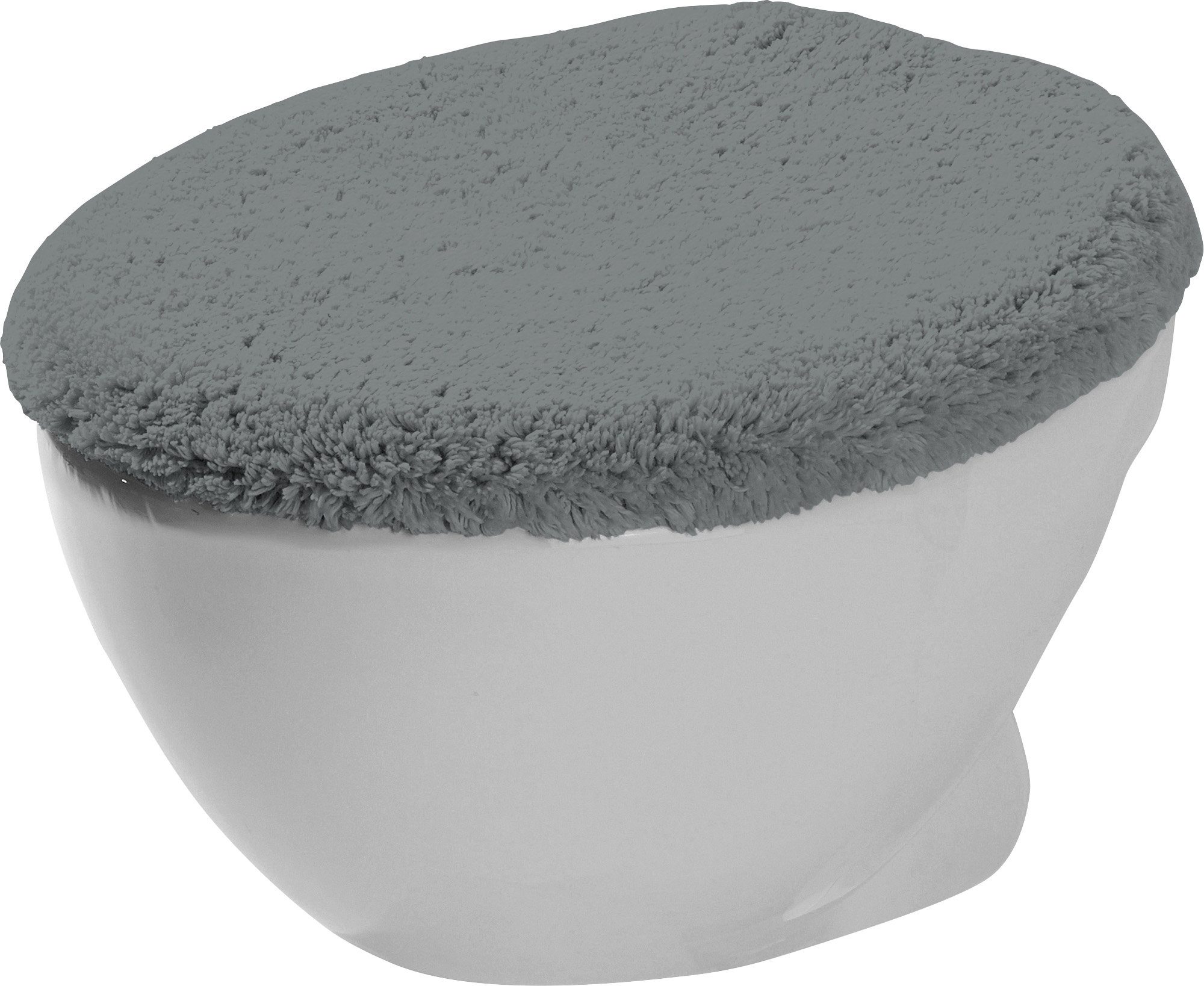 Erwin Müller WC-Deckelbezug WC-Deckelbezug "Stuttgart", Höhe 15 mm, mit Schnürung:, Uni