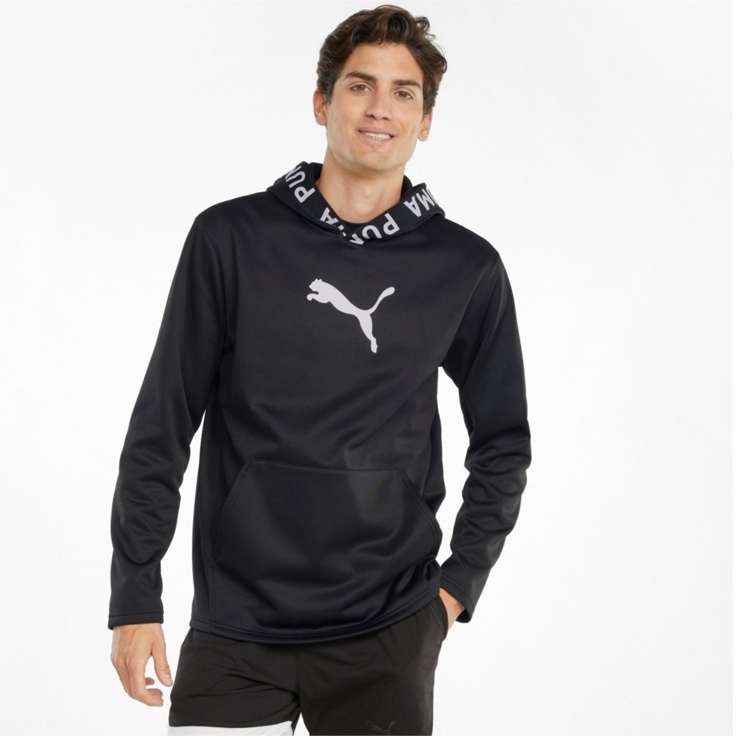 PUMA 2-in-1-Pullover Kapuzenpullover Train Power Fleece Hoodie