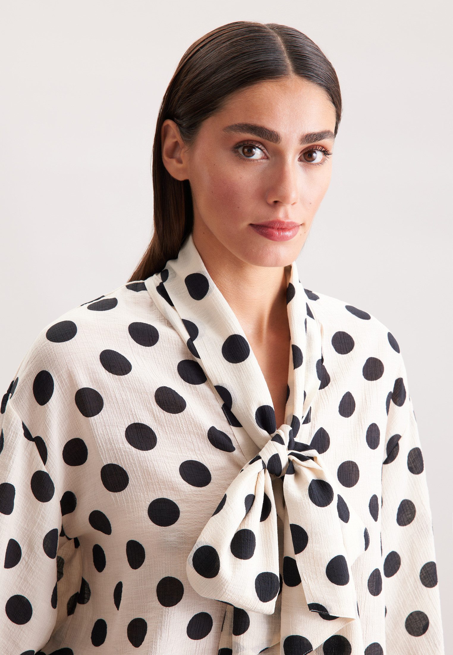 seidensticker Rüschenbluse 1/1 Druck