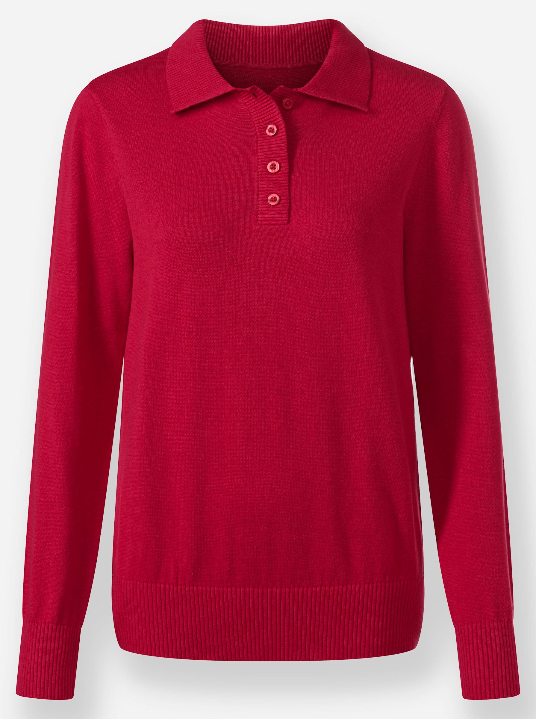 Witt Strickpullover Polopullover .