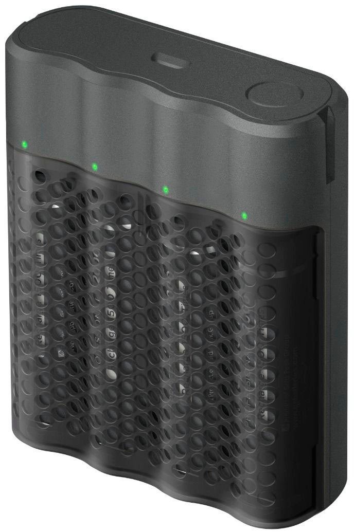 Pro ReCyko 2.000mAh) 4 Steckplätzen GP P461 (mit Batteries für GP NiMH-Batterien (AA 4 USB-Ladegerät