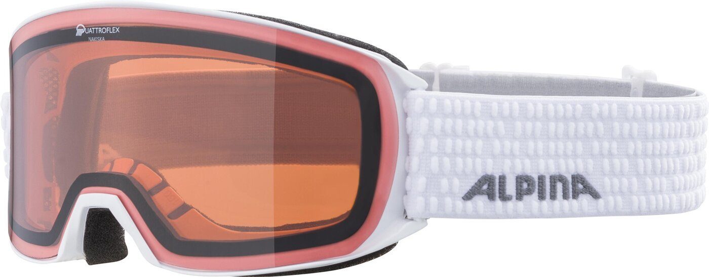 Skibrille NAKISKA Q 011 white matt