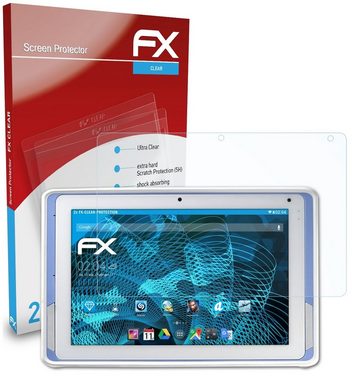 atFoliX Schutzfolie Displayschutz für Advantech AIM-58, (2 Folien), Ultraklar und hartbeschichtet