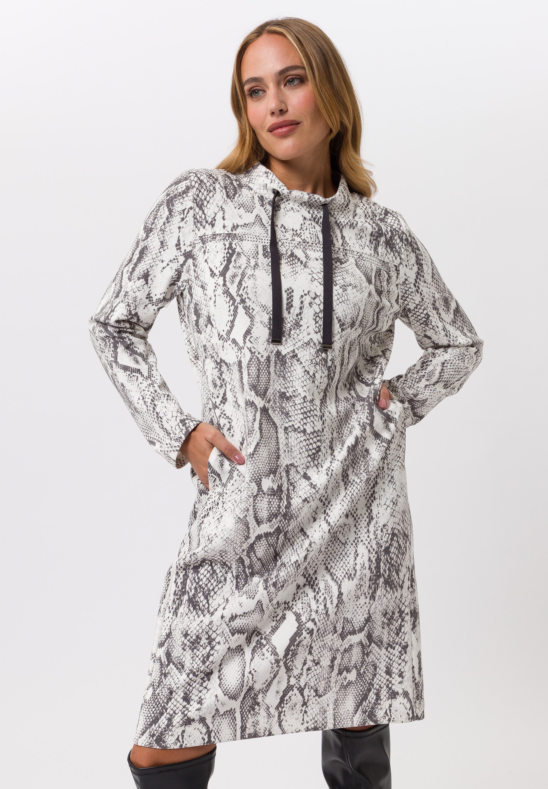 TUZZI Midikleid mit sportivem Detail