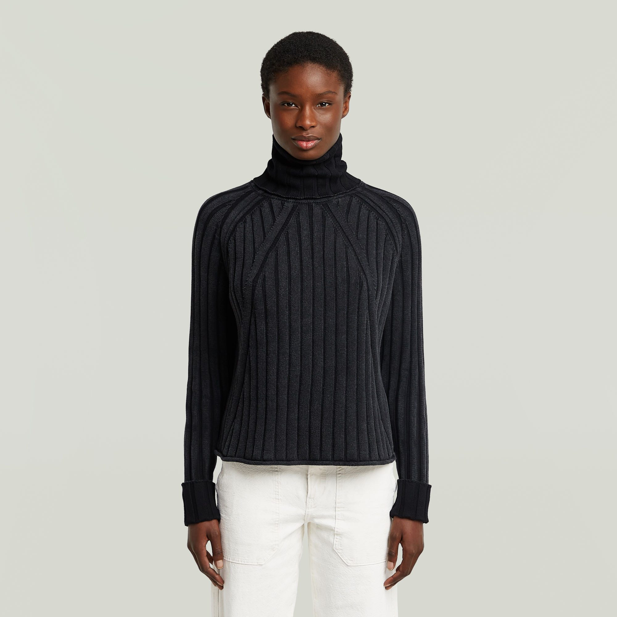 G-STAR Вязаные свитера Washed loose turtle knit wmn
