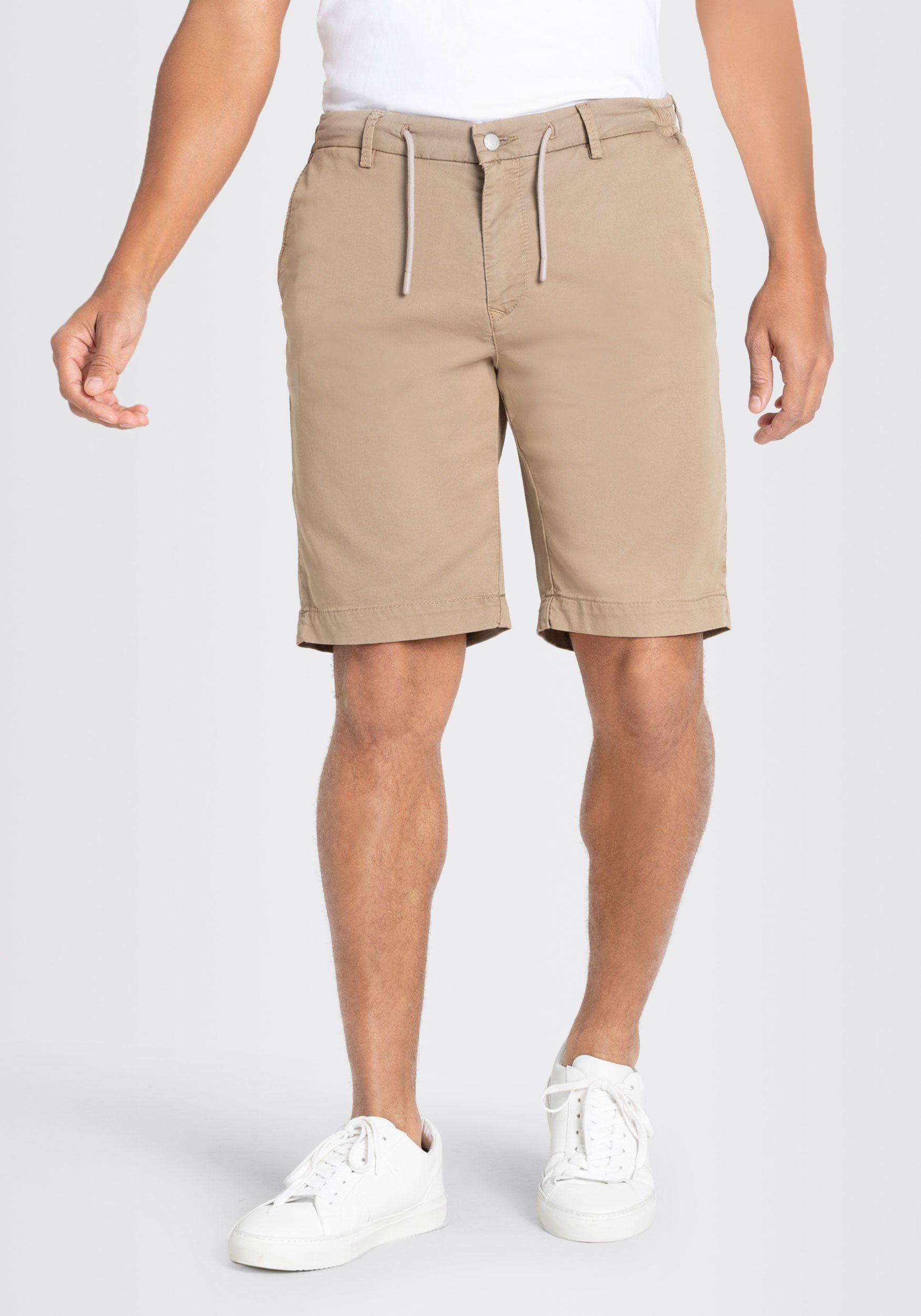 MAC Chinoshorts Jog'n Short aus elastischem Jersey