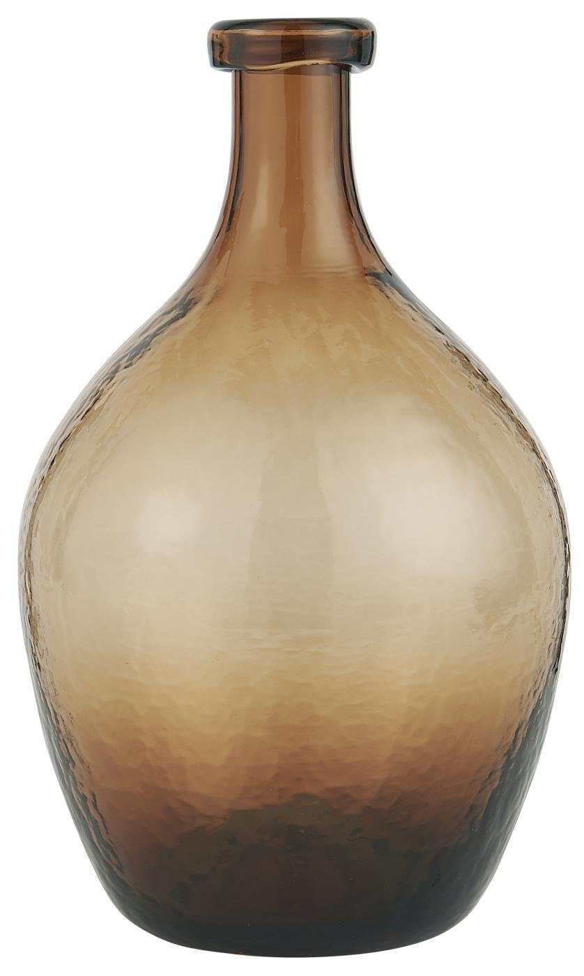 Ib Laursen Bodenvase Glasballon Vase H: 28 cm, in Braun und Grün erhältlich. € 32,90