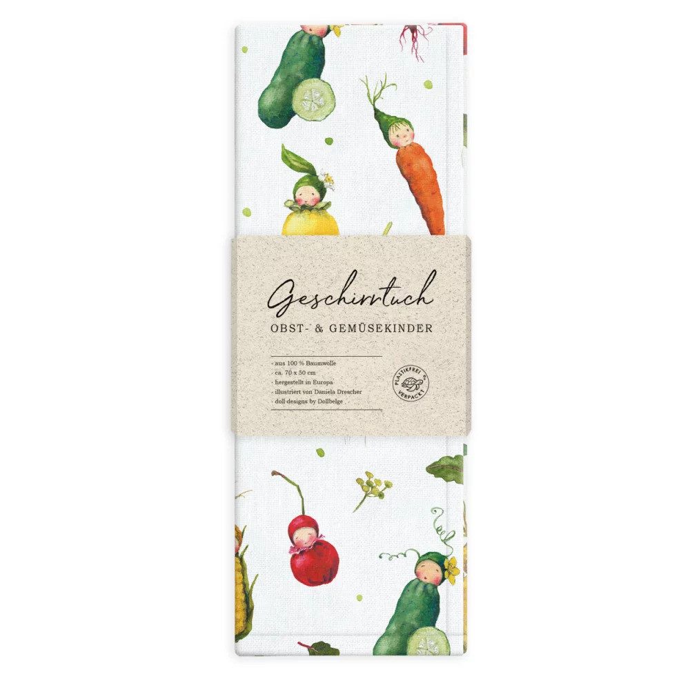 Grätz Verlag Geschirrtuch Geschirrtuch mit Motiv, 100% Baumwolle, (1 Tuch, günstig online kaufen