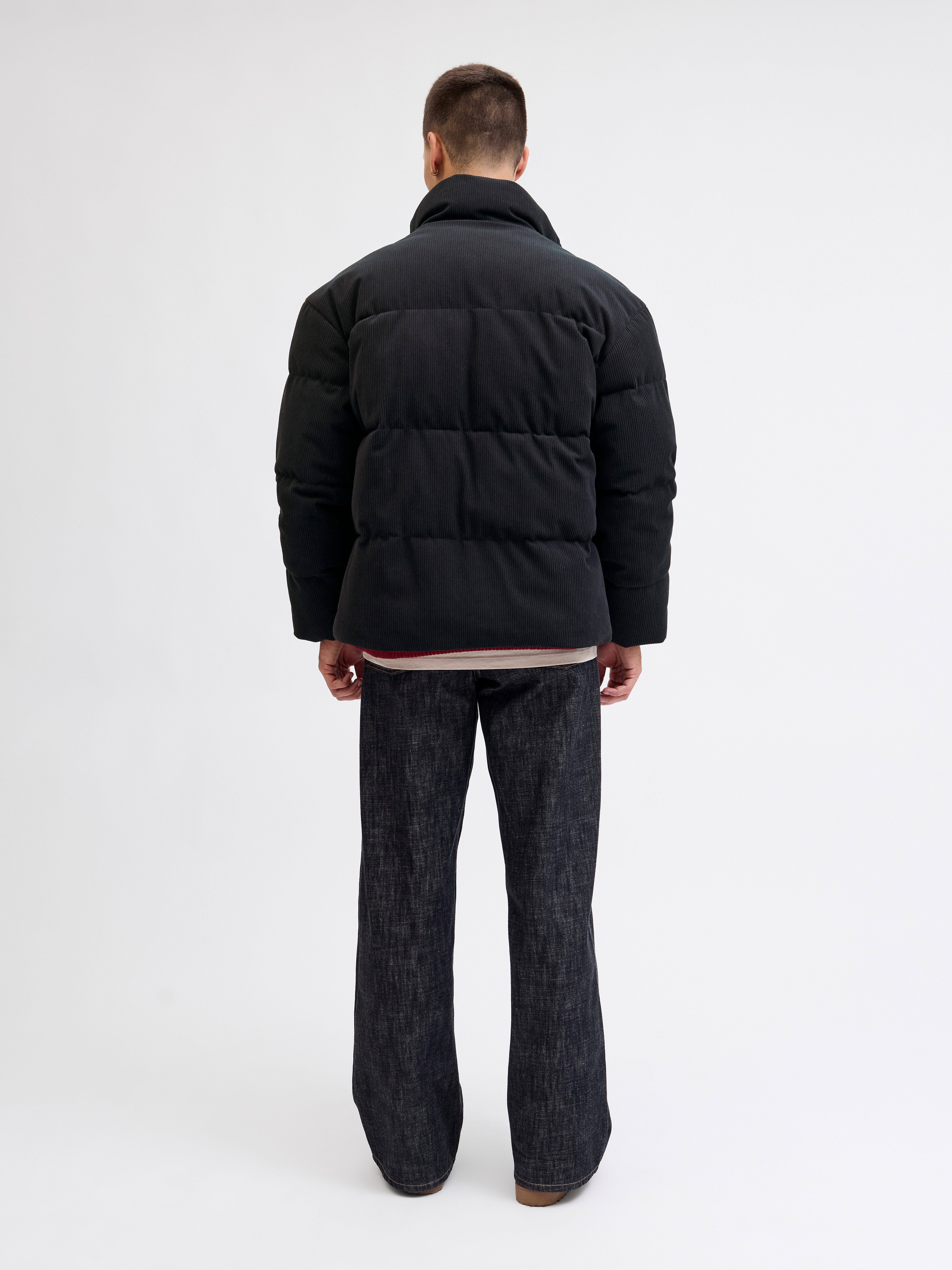 Jack & Jones Steppjacke JORGREENE CORDUROY PUFFER JACKET