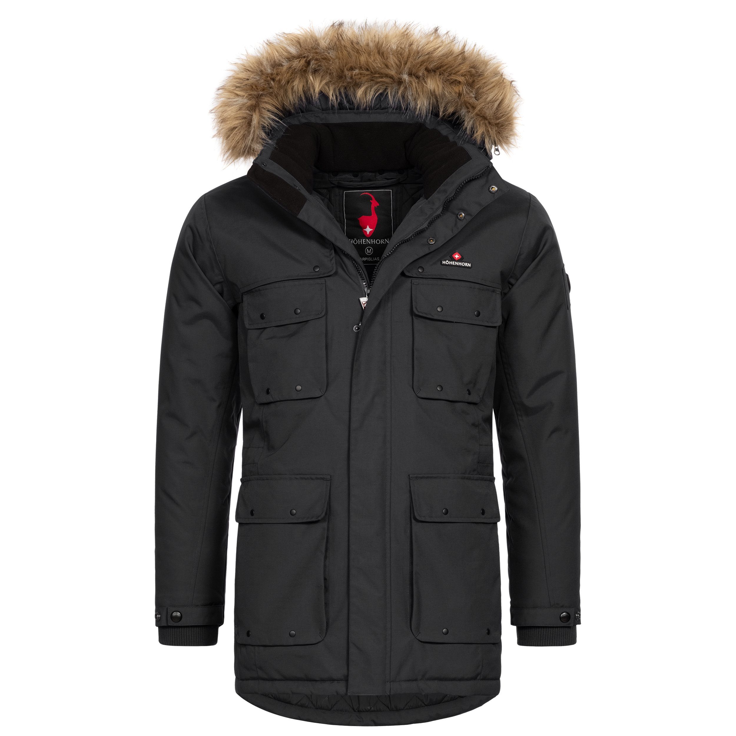 Höhenhorn Winterjacke Arpiglias Herren Winter Jacke Parka Parker mit Kunstf günstig online kaufen