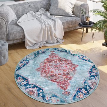 Teppich Wohnzimmer Mandala Motiv Mit Ornamenten Teppich, Paco Home, Läufer, Höhe: 4 mm