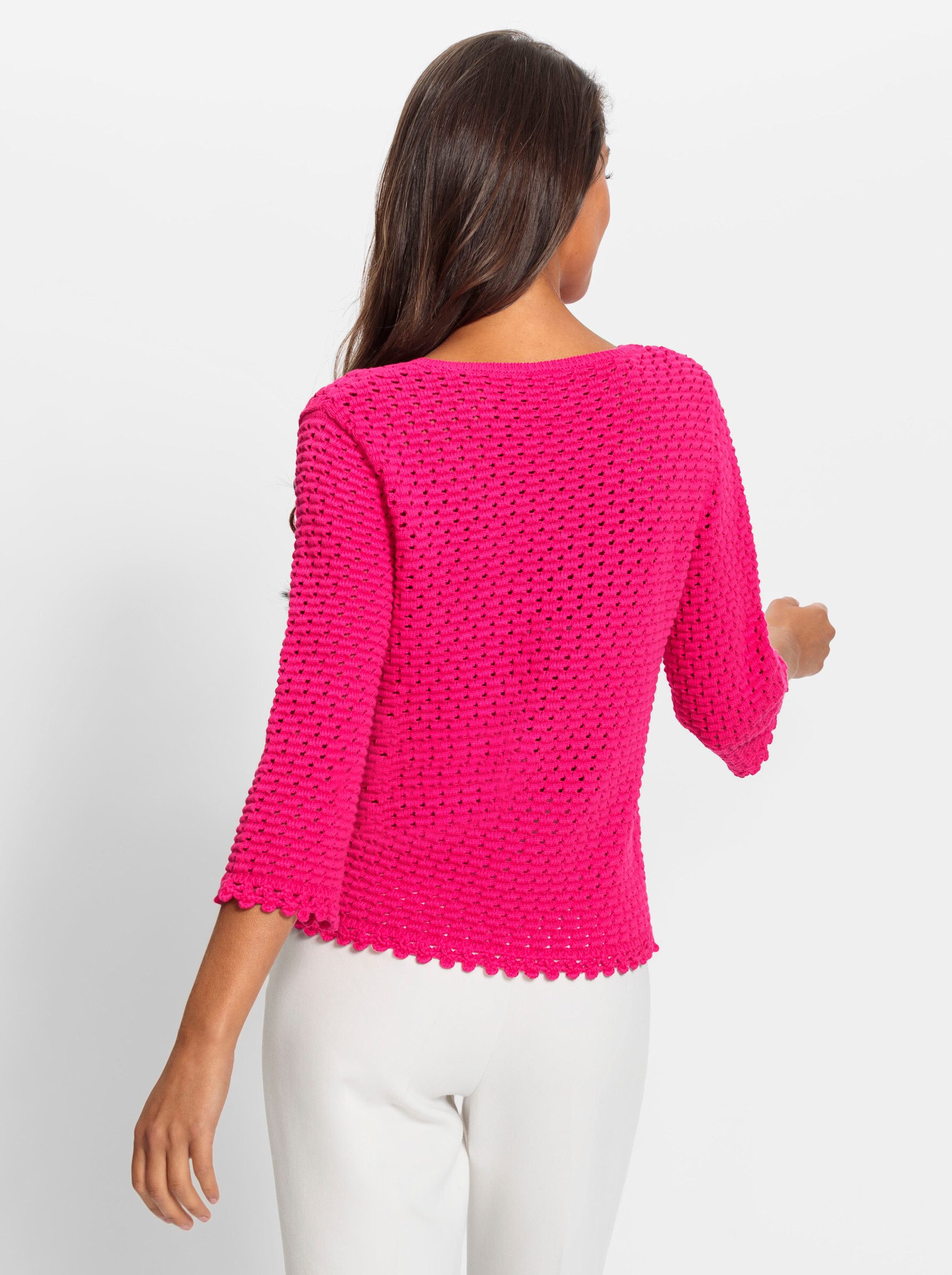 heine Strickpullover 3/4 Arm-Pullover . günstig online kaufen
