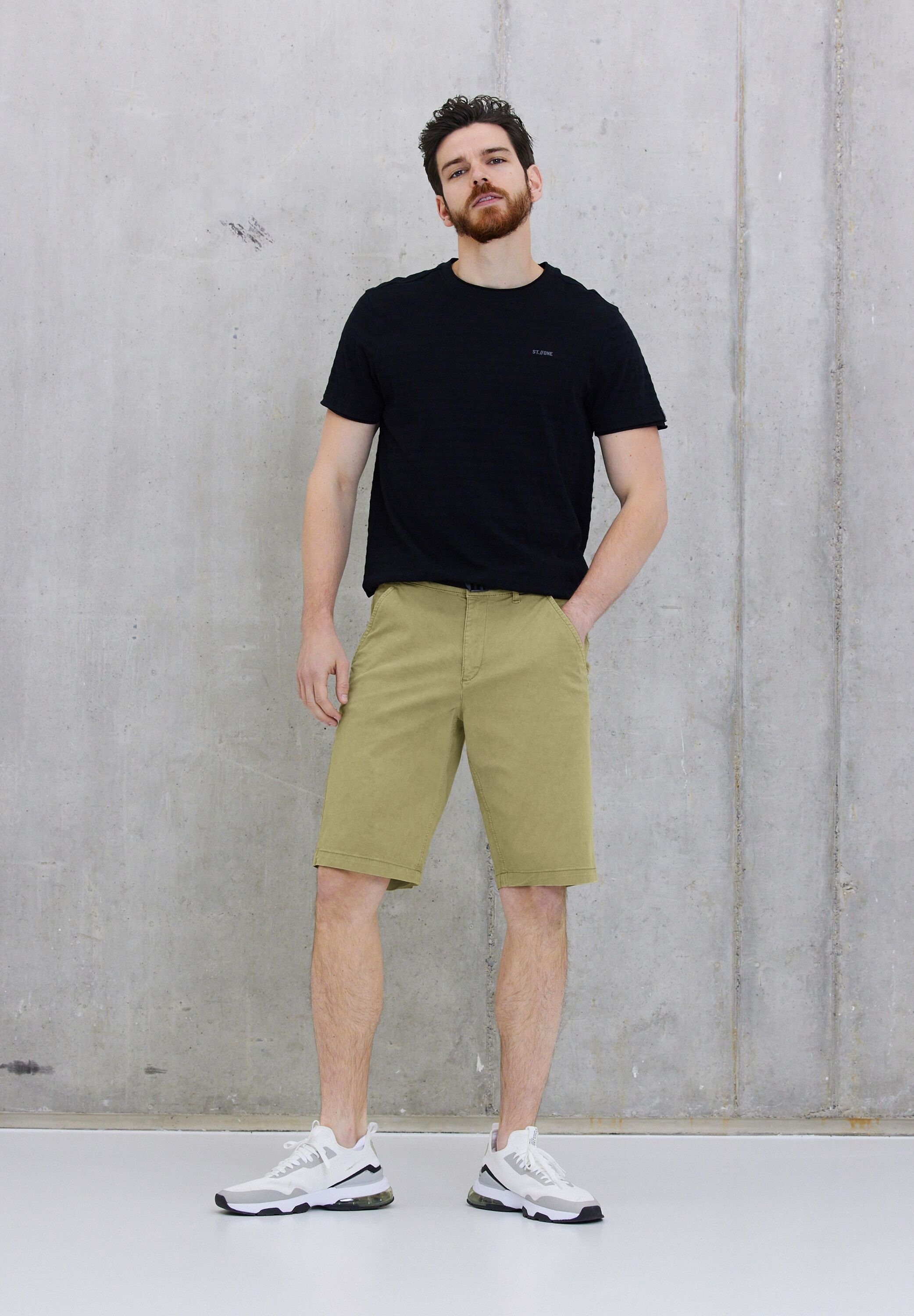 green MEN STREET thyme ONE Chinoshorts