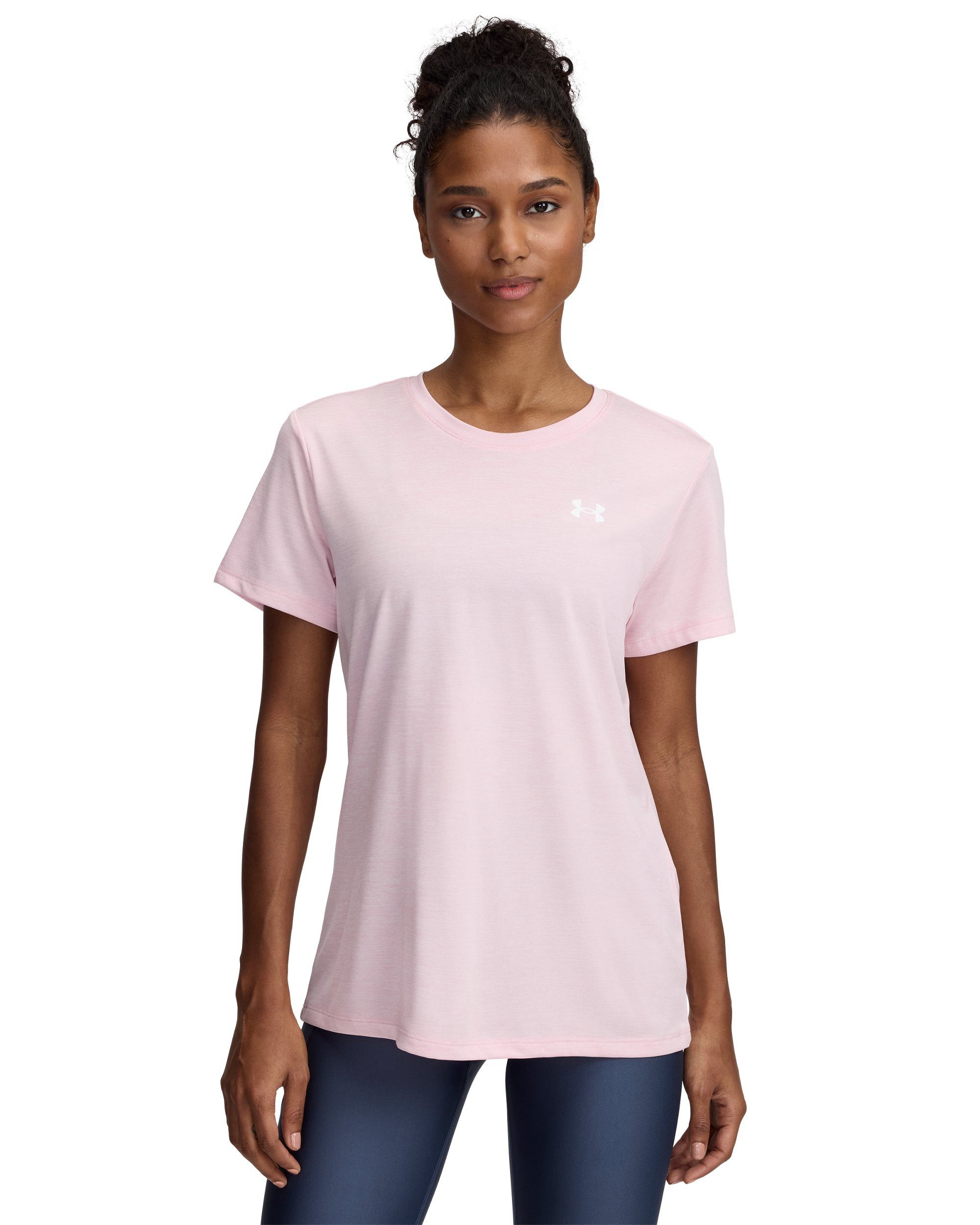 Under Armour® Funktionsshirt Tech SSC- Twist mit Kurzarm-Design, atmungsaktiv, schnell trocknend, in normaler Länge