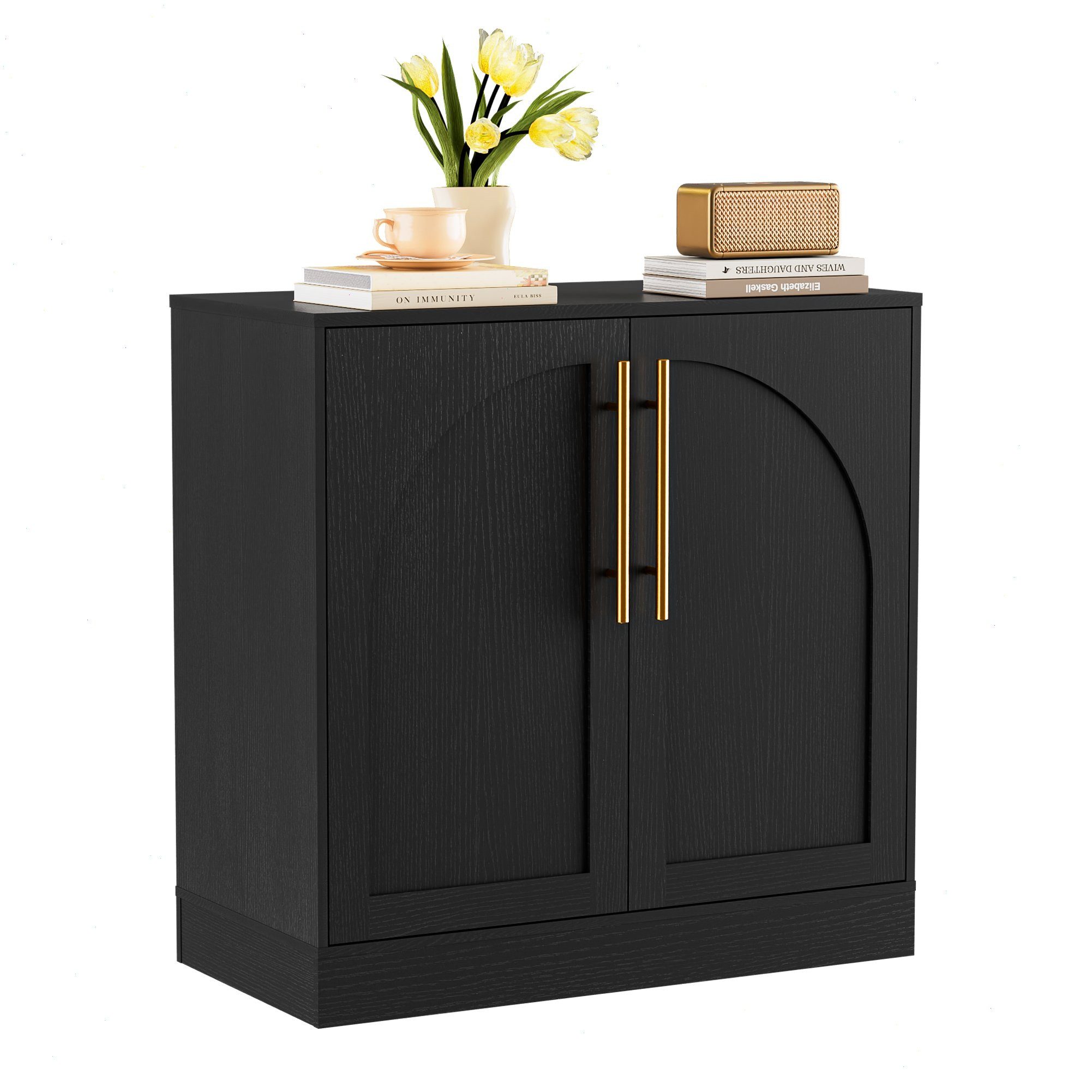 UEV Sideboard Buffetschrank mit 2 Türen (Bücherschrank Standregal, Aufbewah günstig online kaufen
