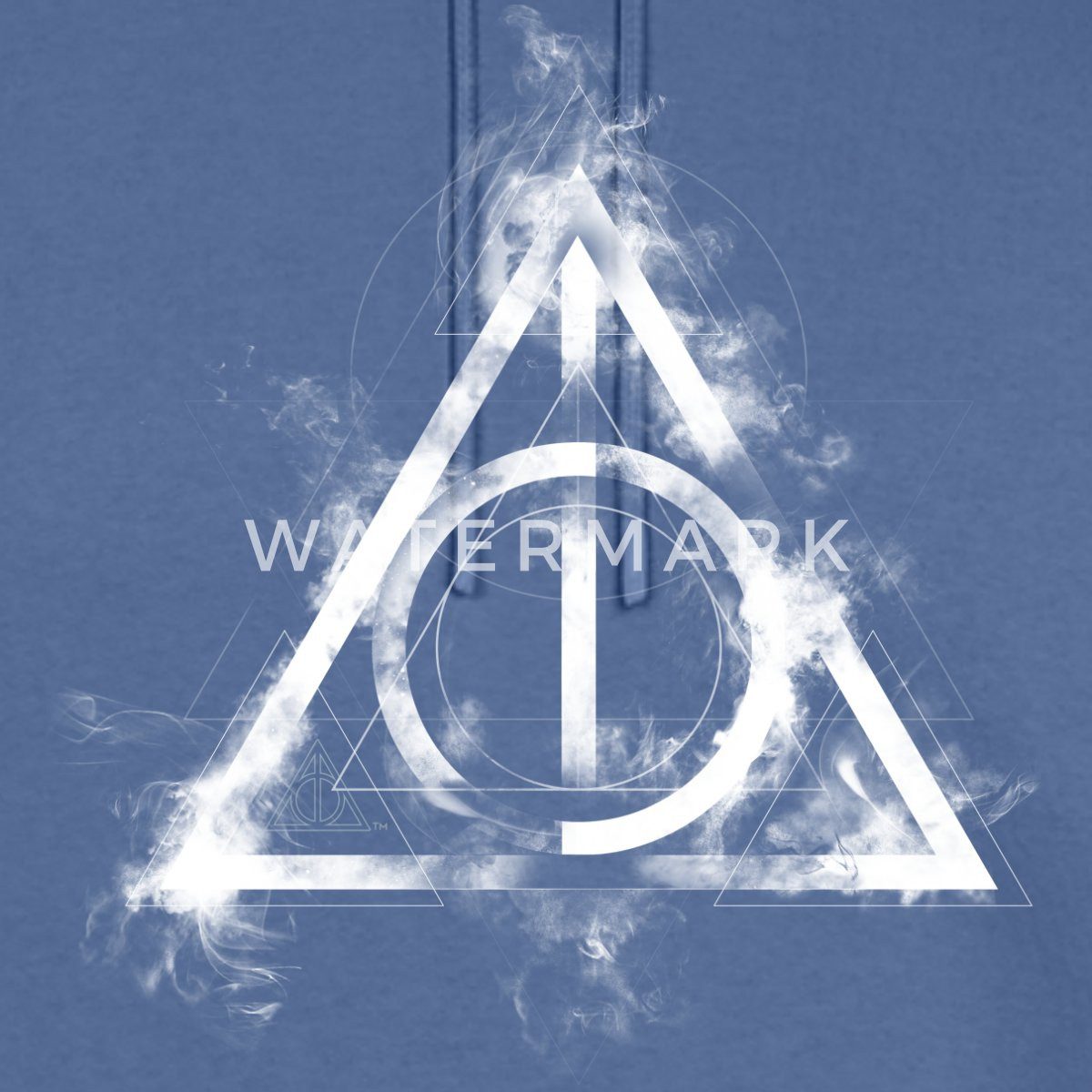 Spreadshirt Hoodie Harry Potter Teil 7 Symbol Herren Premium Hoodie (1-tlg)