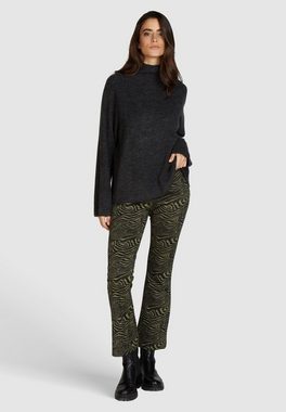 MARC AUREL Jerseyhose mit Mini-Animal-Print